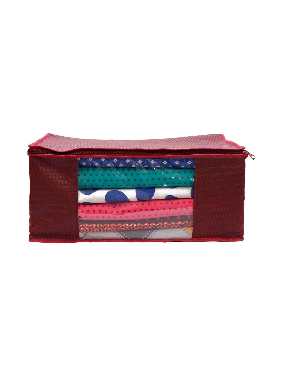 ANKIT INTERNATIONAL Maroon Set of 1 Regular Multi-Utility Organisers-picture-35