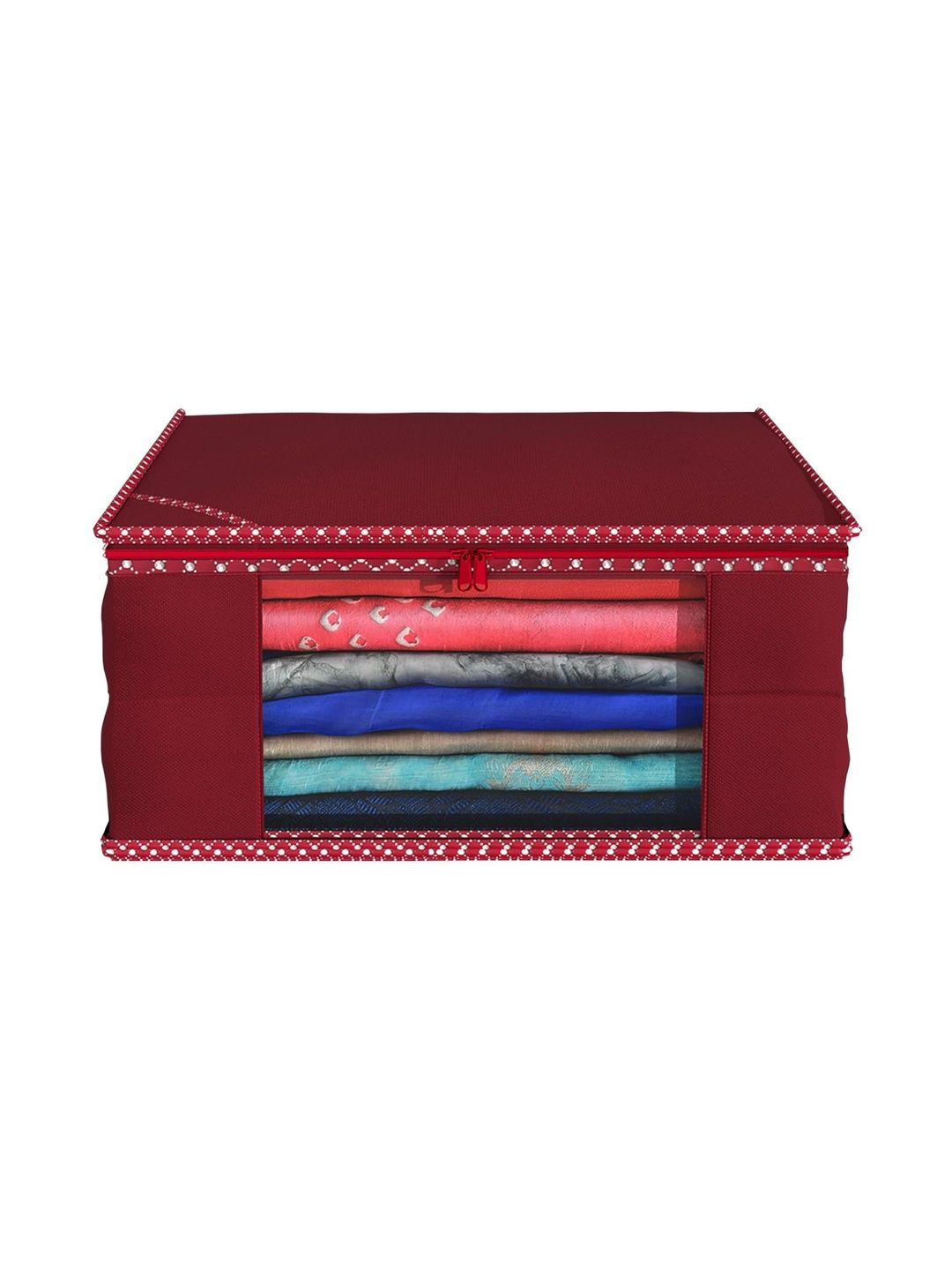 ANKIT INTERNATIONAL Maroon Set of 1 Regular Multi-Utility Organisers-picture-2