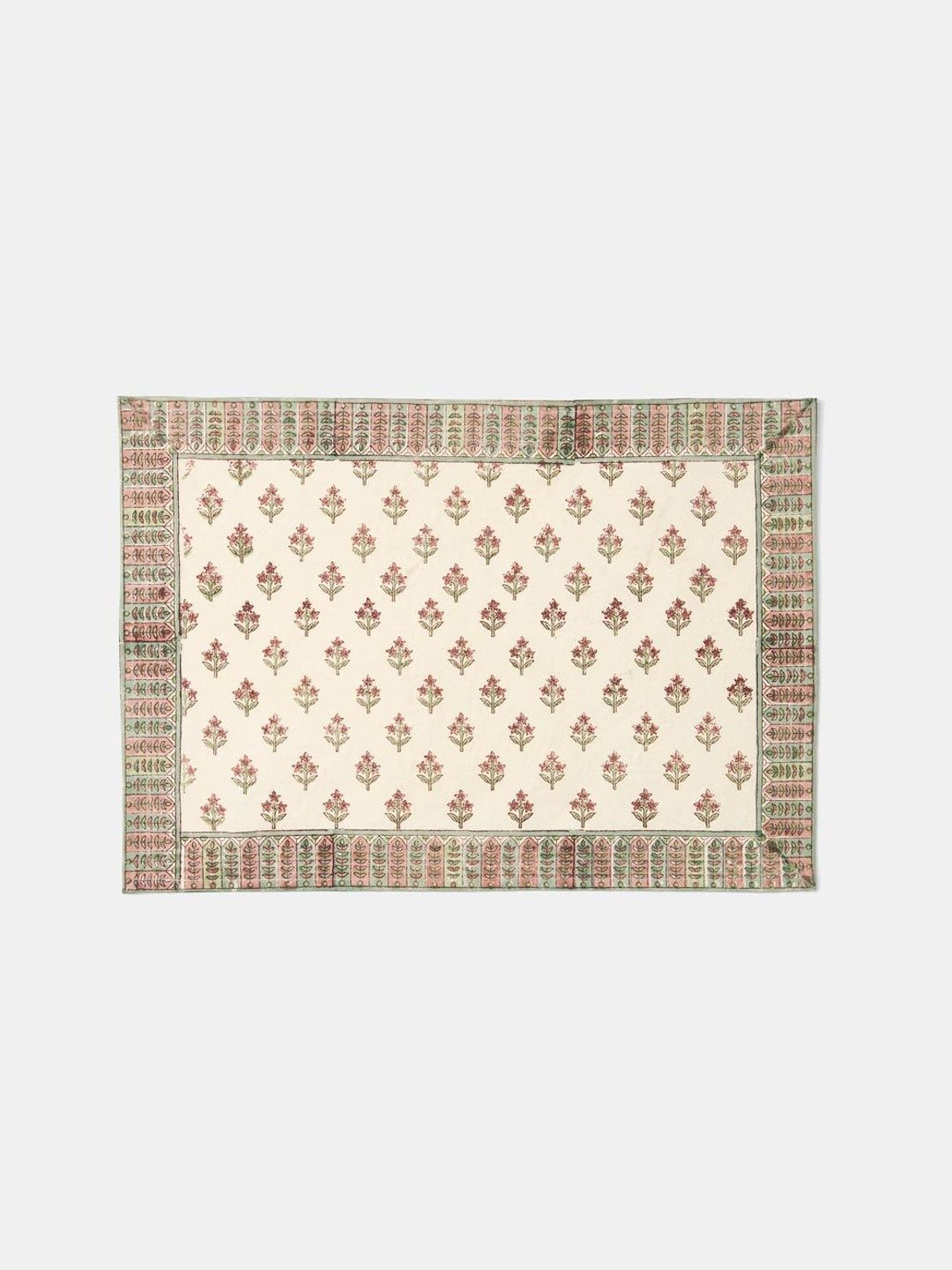 Fabindia Beige 6-Pcs Printed Cotton Table Placemats-picture-12