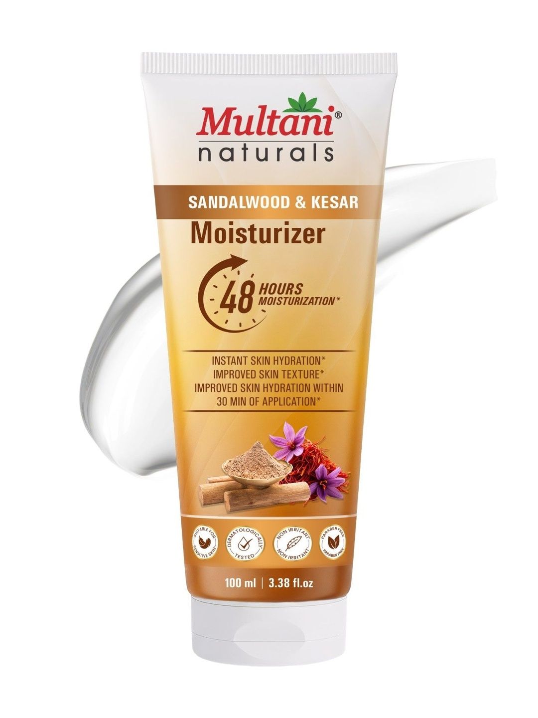 Multani Sandalwood & Kesar Moisturizer - 100 ml-image-8