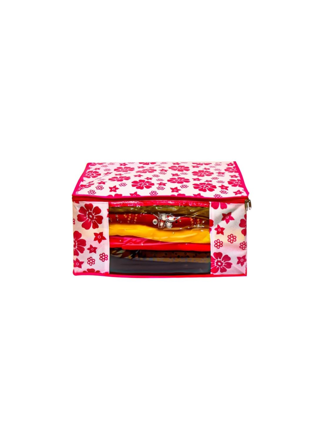 ANKIT INTERNATIONAL Pink Set of 1 Regular Multi-Utility Organisers-picture-25