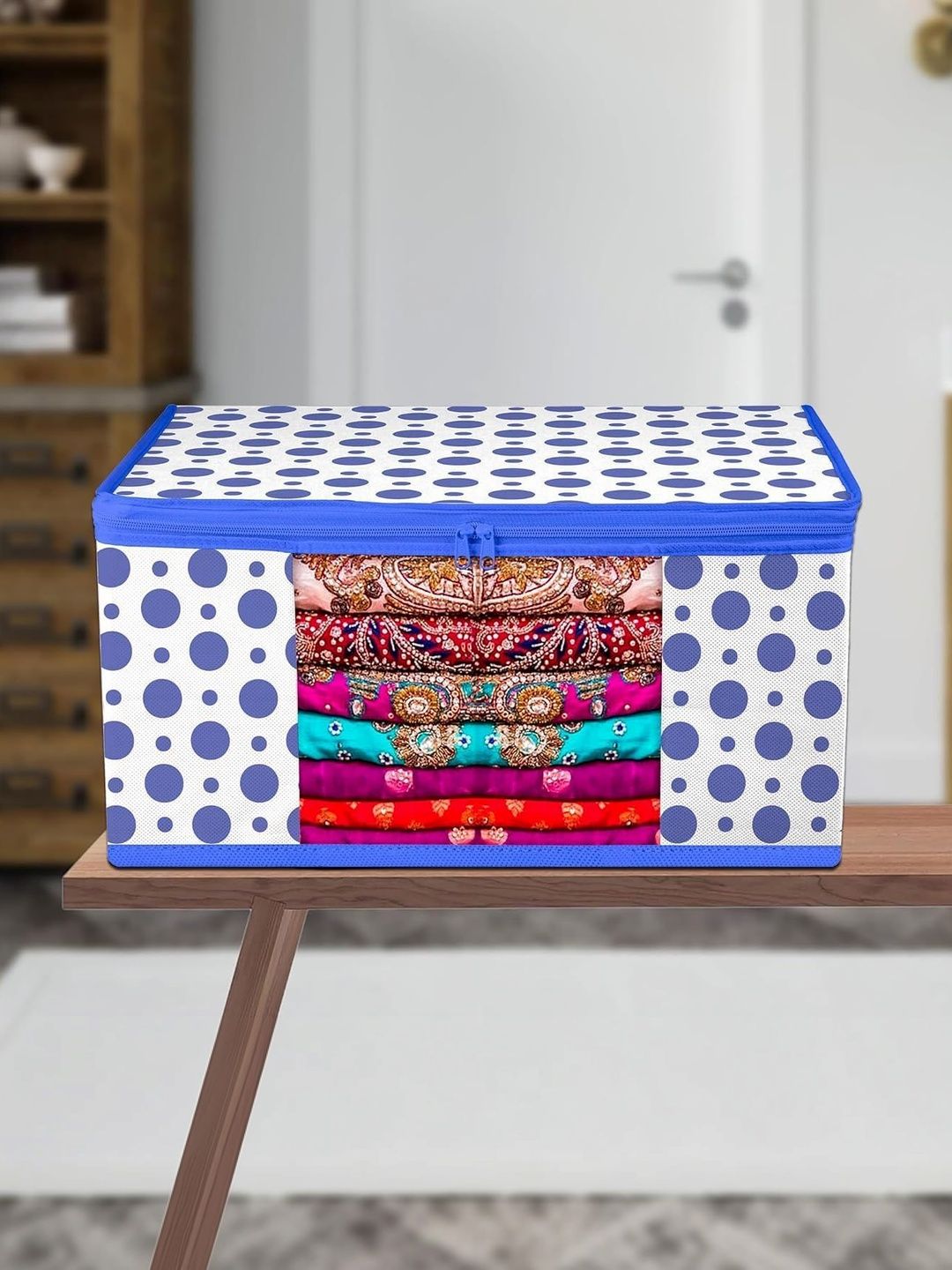 ANKIT INTERNATIONAL Blue Set of 1 Regular Multi-Utility Organisers-picture-12