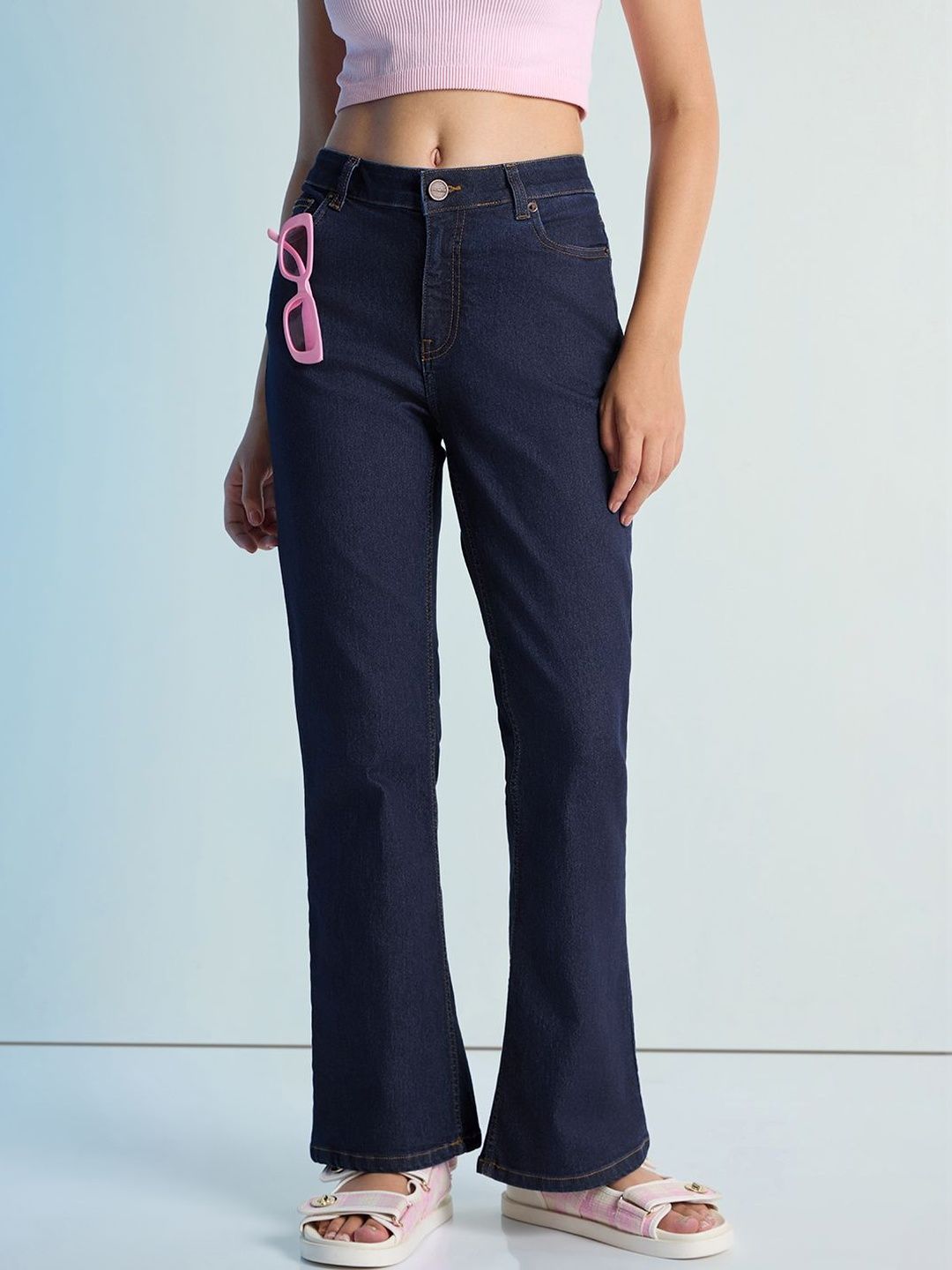 DILLINGER Women Jean Bootcut Mid-Rise Jeans-image-42