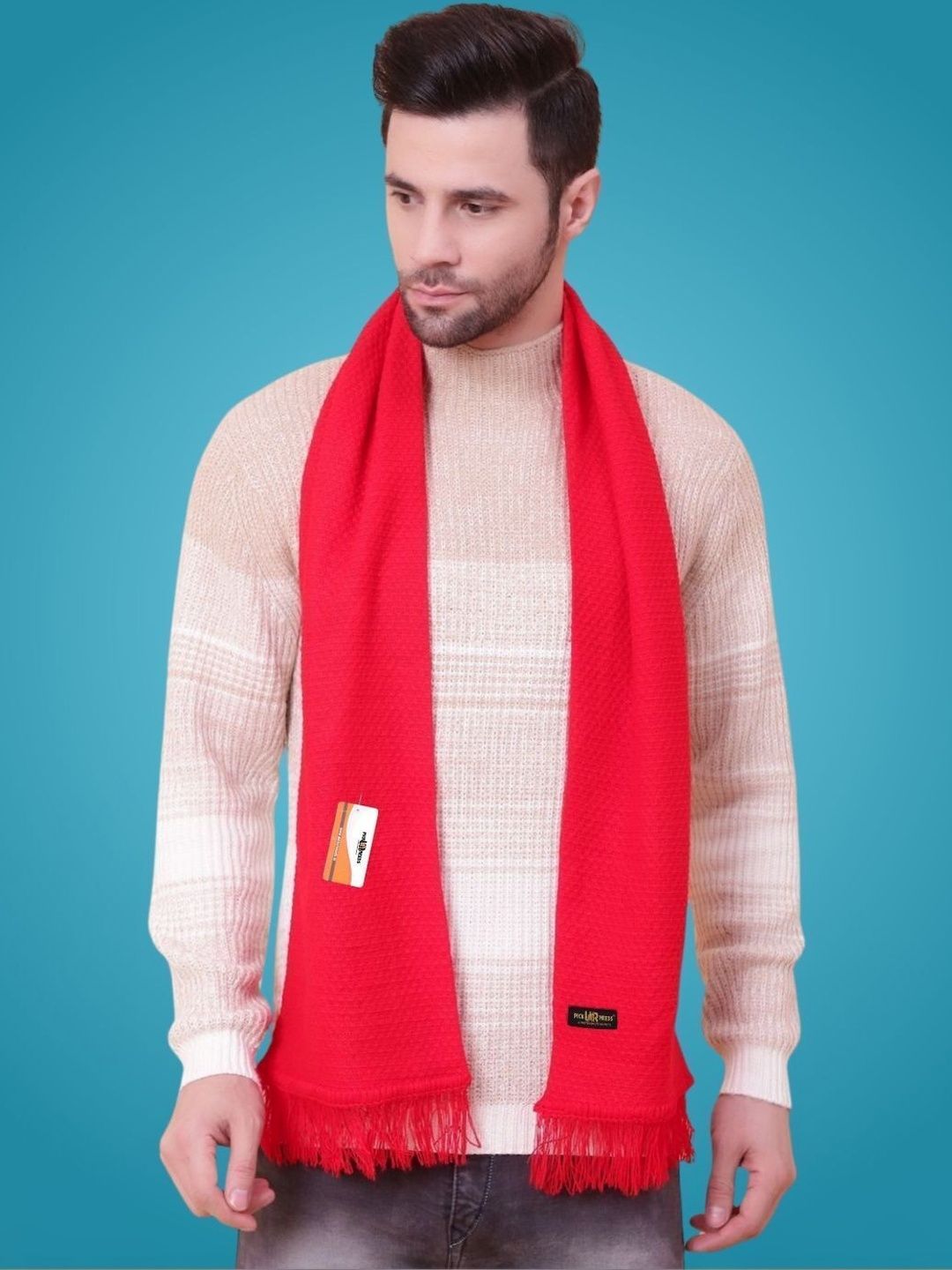 Pick Ur Needs Men Merino Wool Mufflers-picture-32