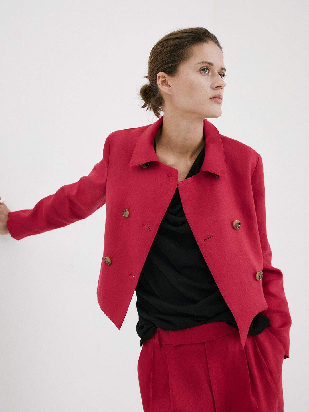 MANGO Pure Linen Tailored Jacket-picture-46