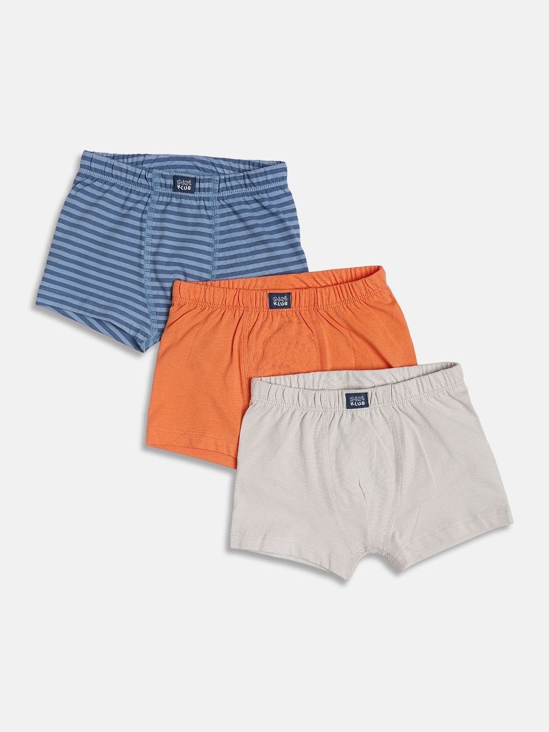 MINI KLUB Boys Pack of 3 Printed Assorted Cotton Boxer-Style Briefs-picture-25