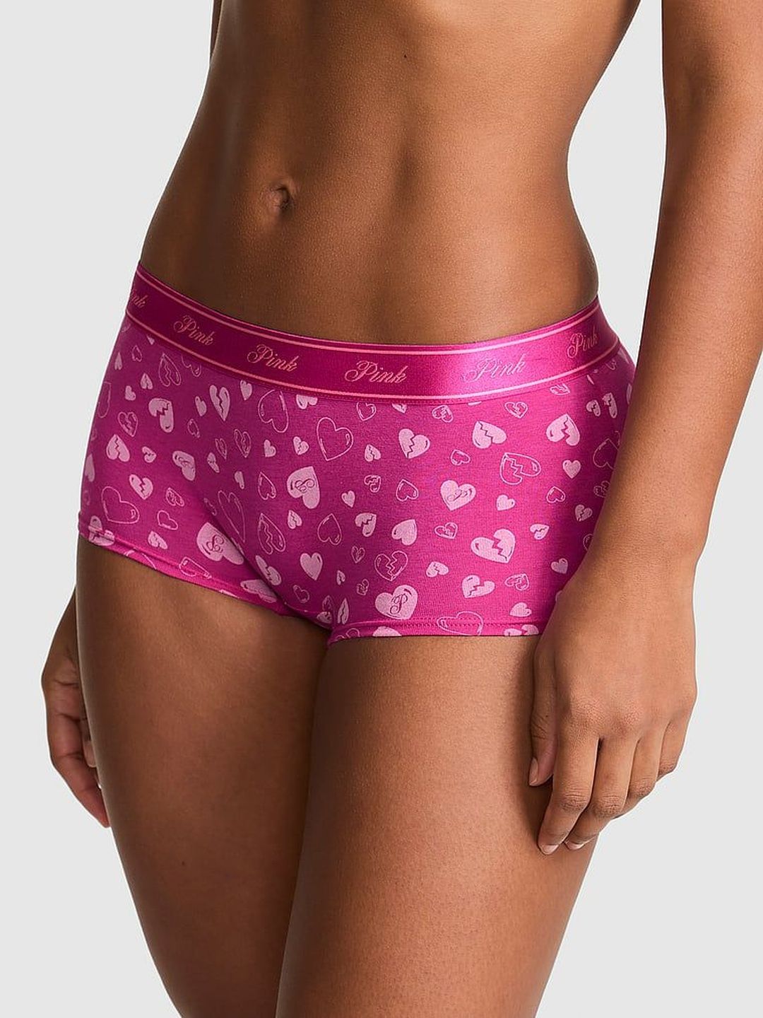 Victoria's Secret Women Printed Boy Shorts-picture-16
