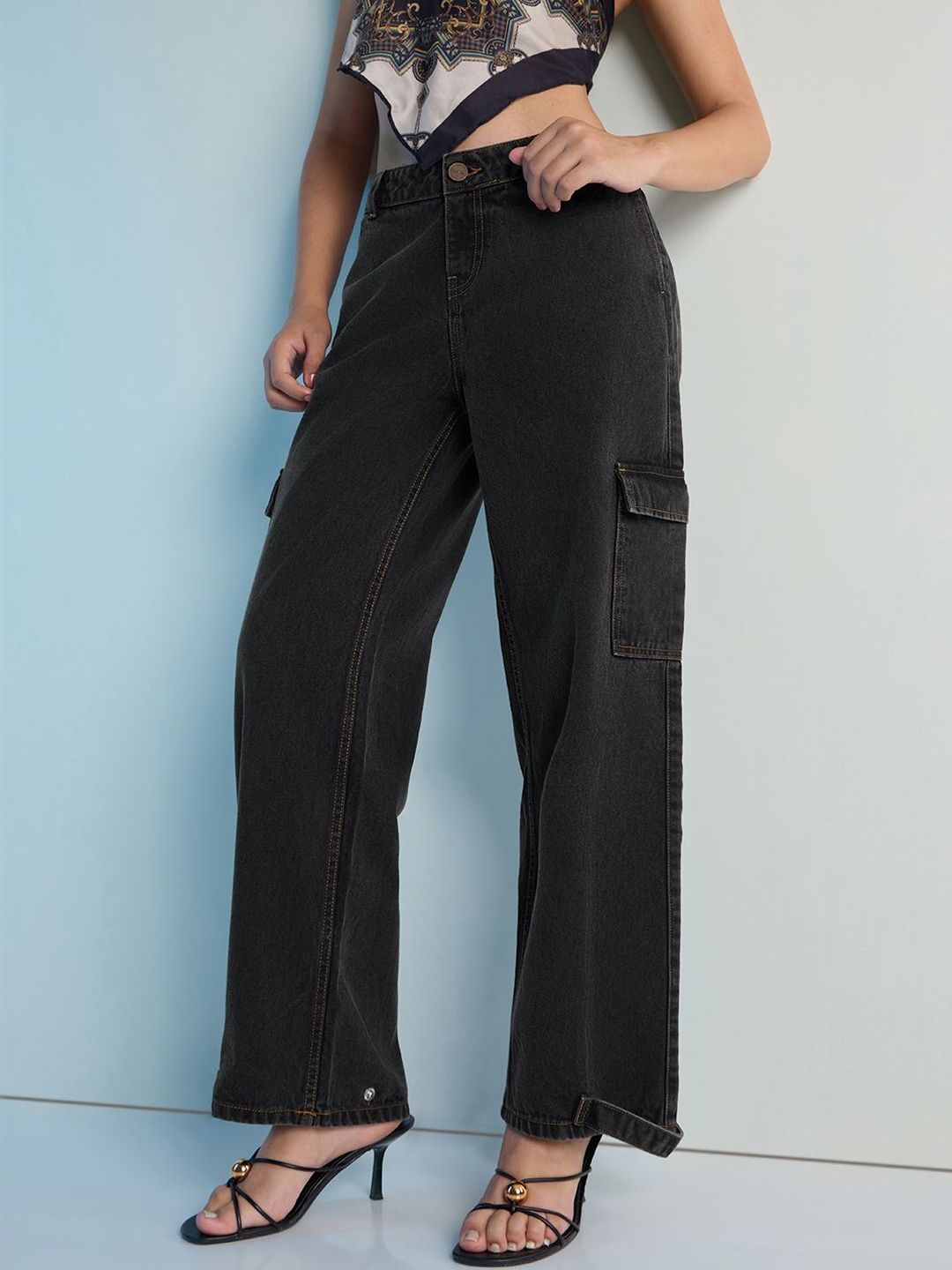 DILLINGER Women Jean Wide Leg Mid-Rise Jeans-picture-44