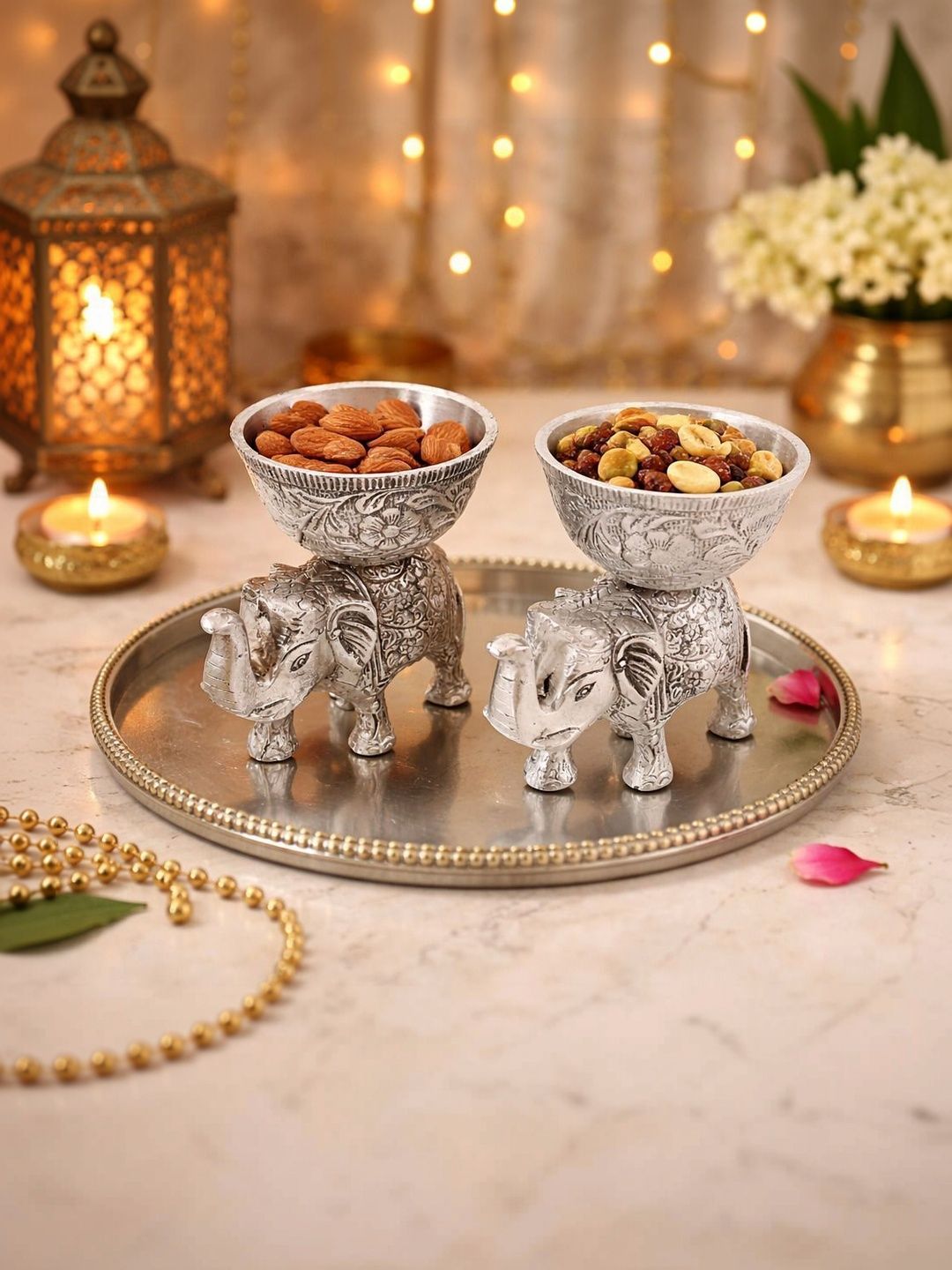 bosco Silver-Toned Curio Showpiece-image-13