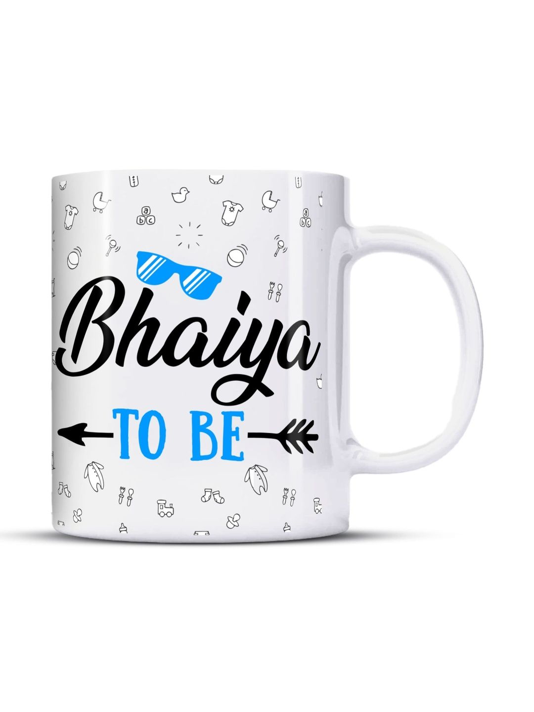 ZYOZI White Text or Slogans Printed Ceramic Glossy Mugs Set of Cups and Mugs-picture-48
