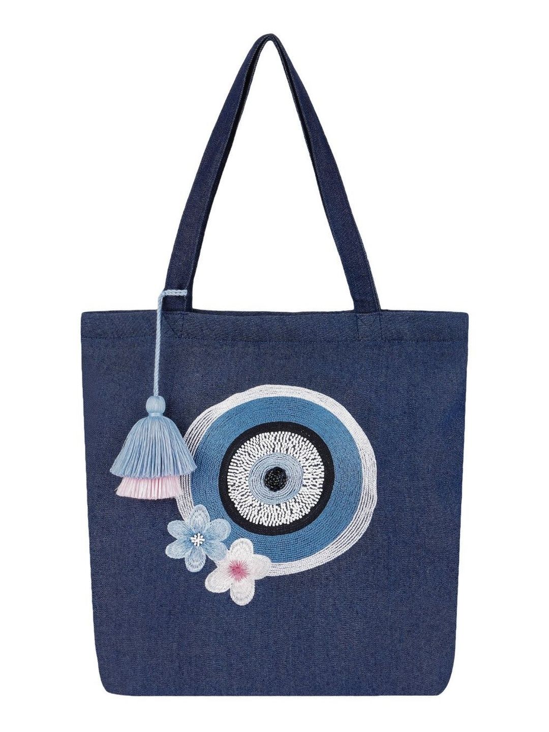 MASQ Embellished Structured Tote Bag-picture-15