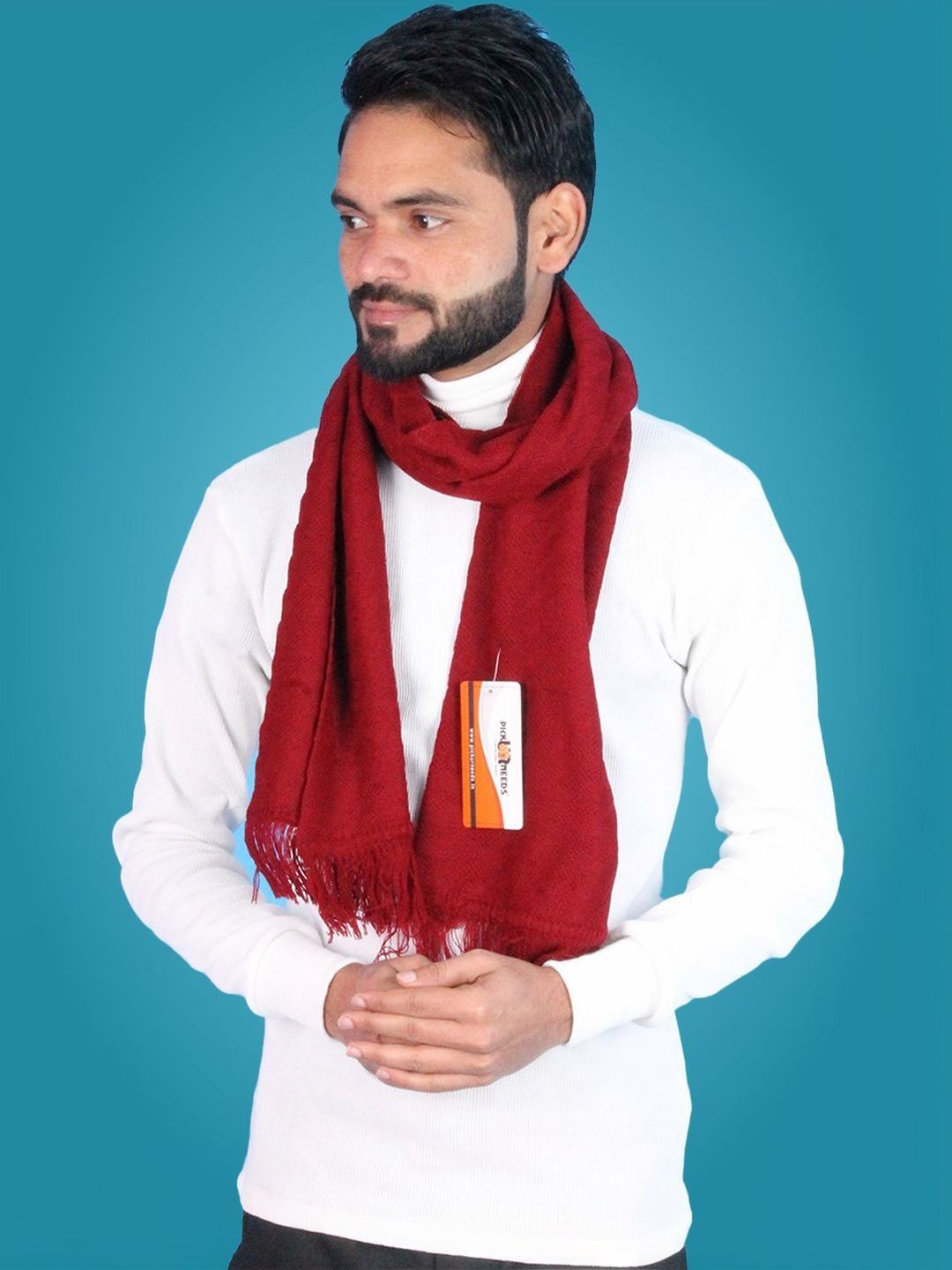 Pick Ur Needs Men Merino Wool Mufflers-picture-20