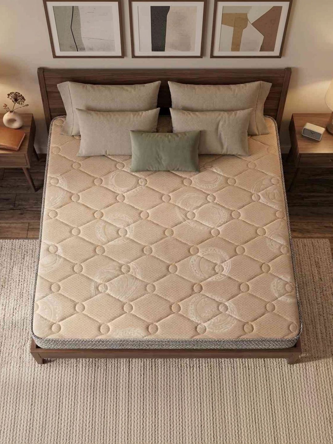 COZY CUB Beige Sag Resistant King Mattress-image-49