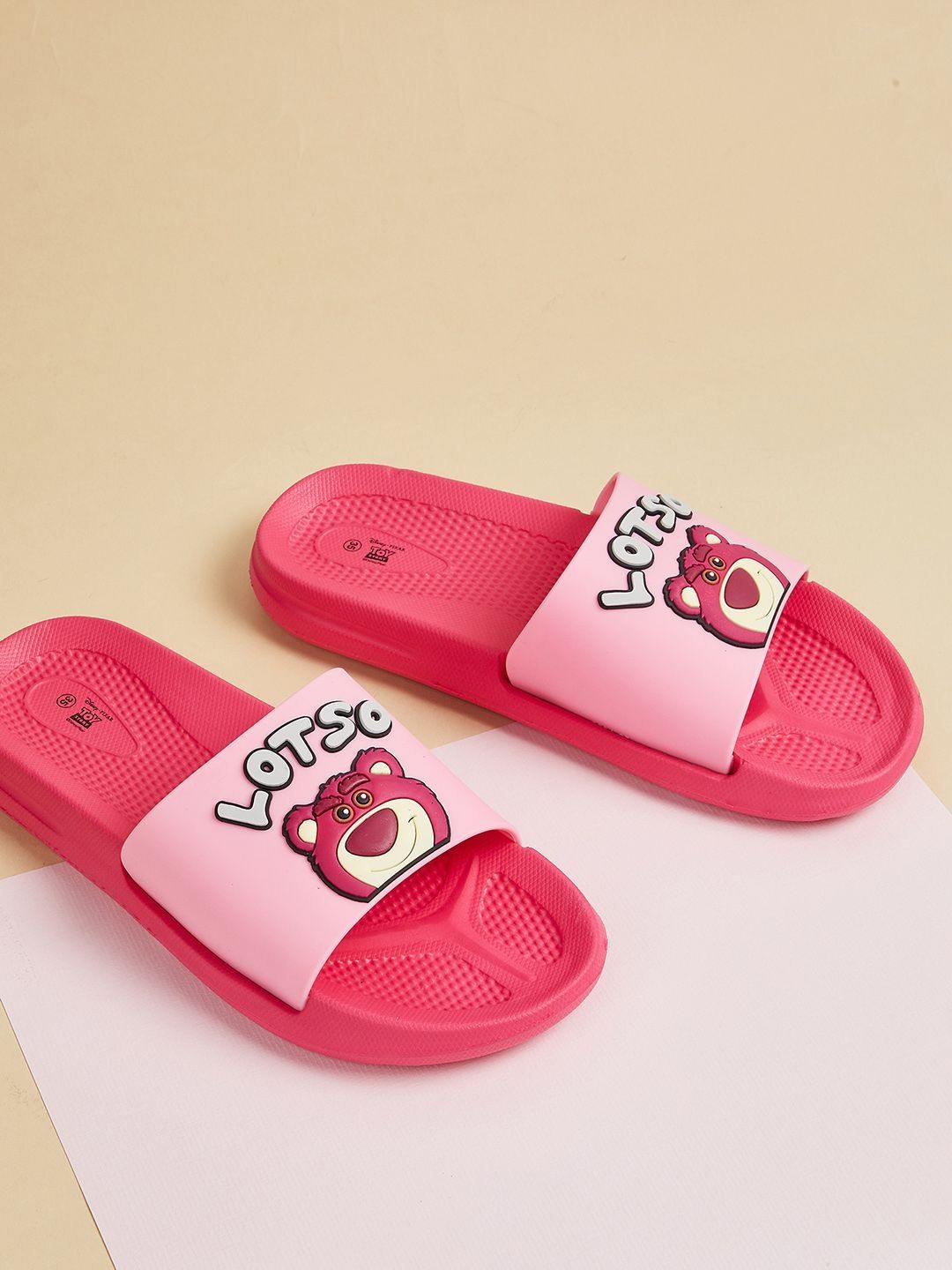max Girls Printed Sliders-image-2