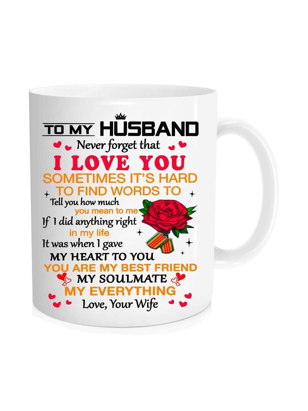 ZYOZI White Text or Slogans Printed Ceramic Glossy Mugs Set of Cups and Mugs-picture-46
