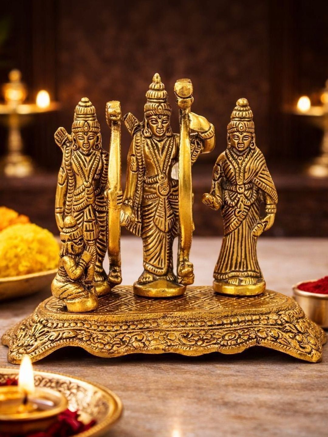 bosco Gold-Toned Religious Idol Showpiece-picture-8