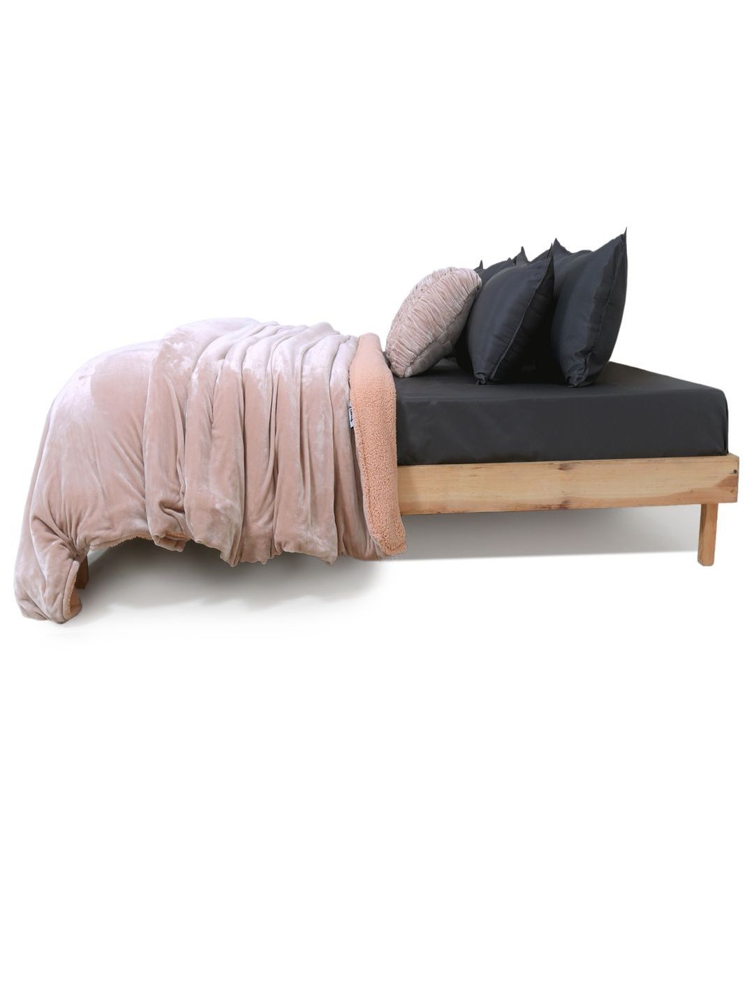 Zarf Pink & Pink Microfiber AC Room Quilt-image-29
