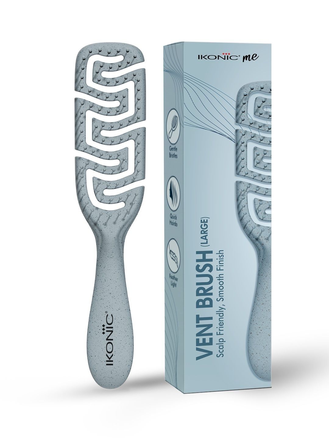 Ikonic IKM-2120 Me Vent Brush Large - Powder Blue-image-33