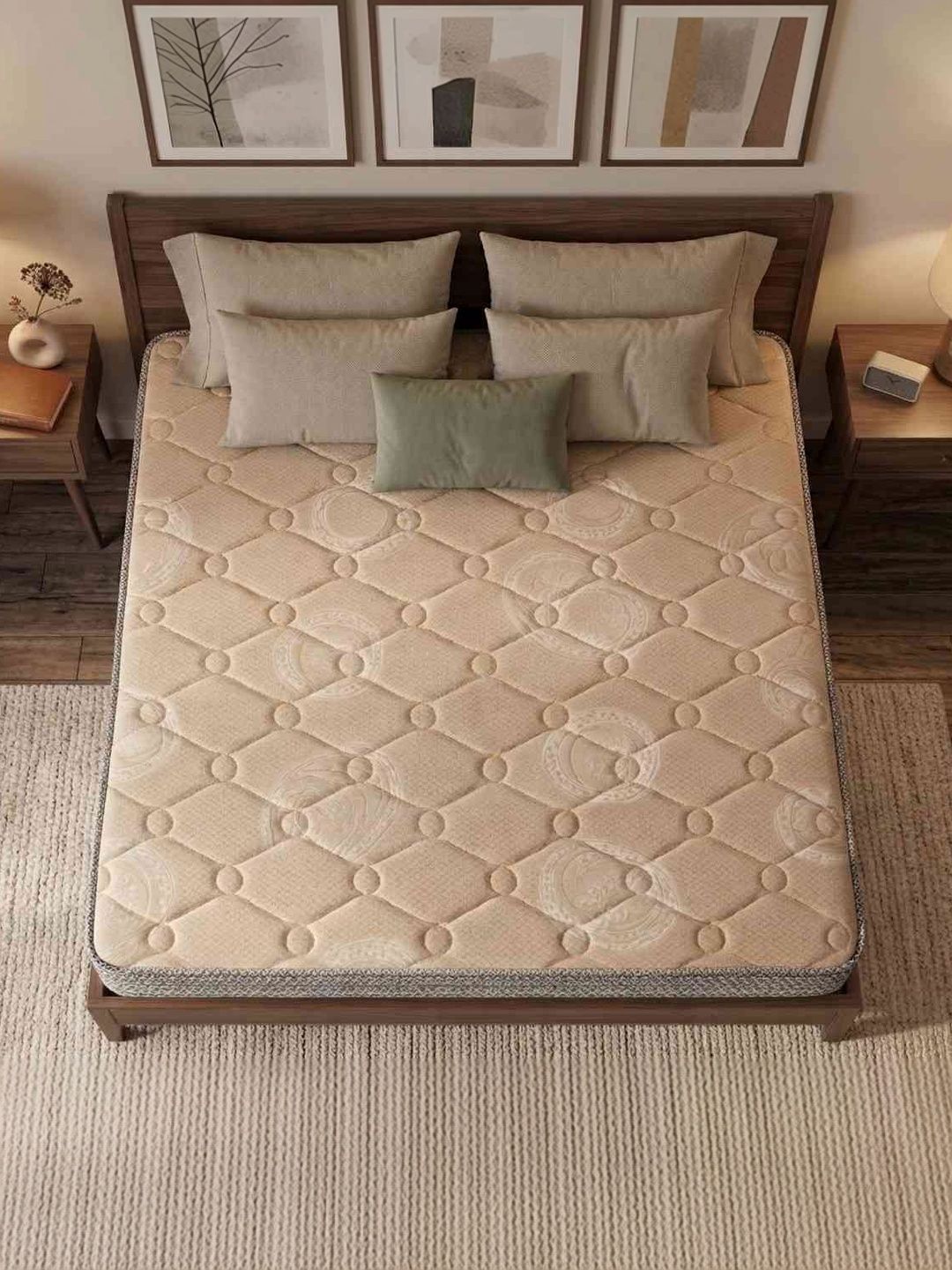 COZY CUB Beige Sag Resistant King Mattress-picture-26