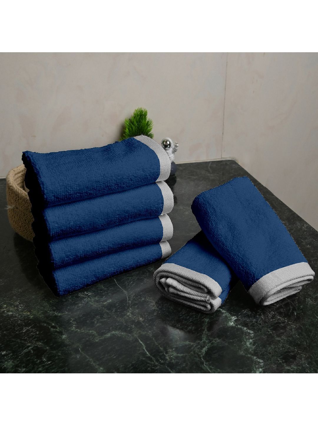 Divine Casa Yellow Cotton 500 GSM Towel Set-picture-22