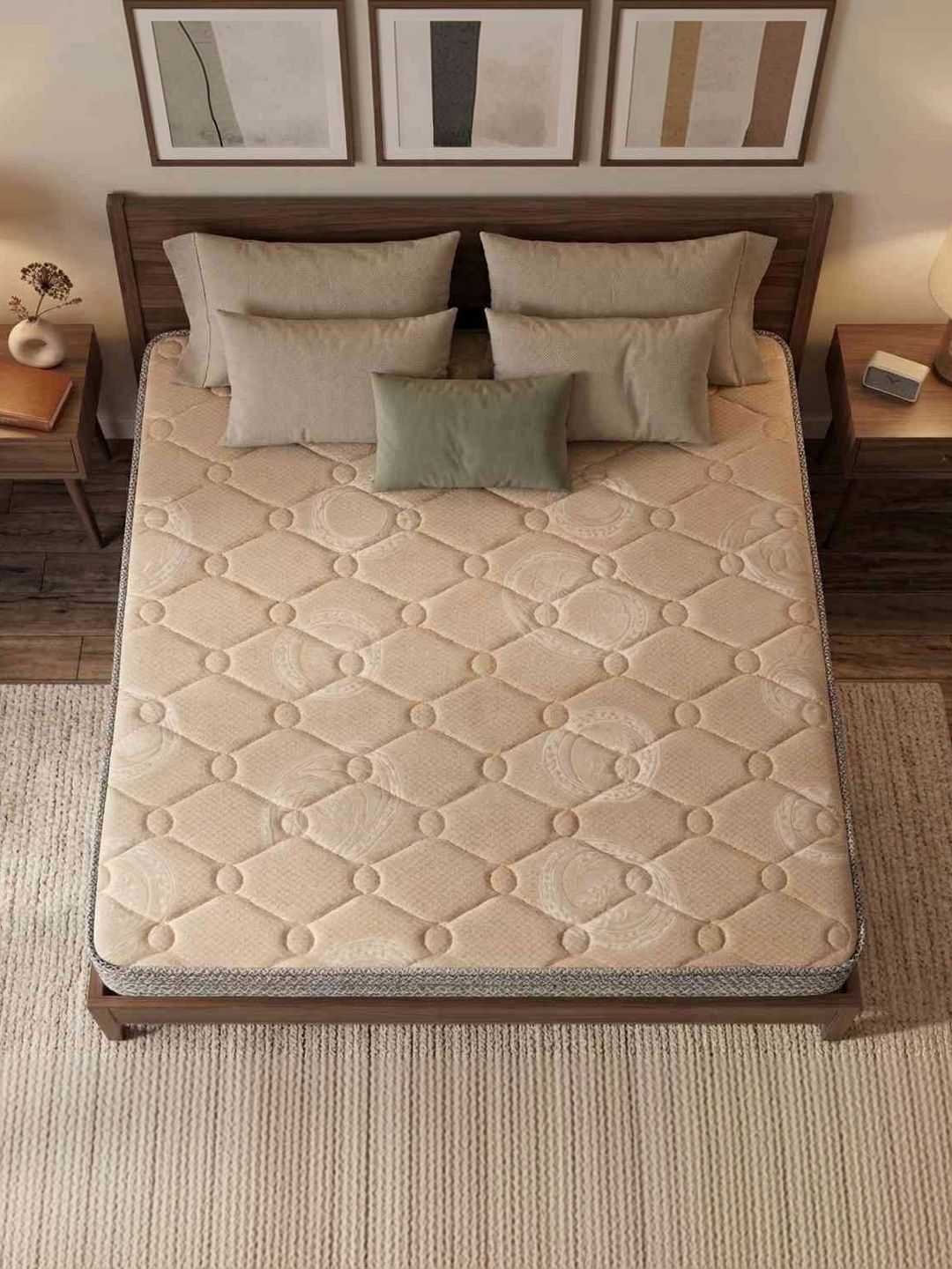 COZY CUB Beige Sag Resistant King Mattress-picture-36