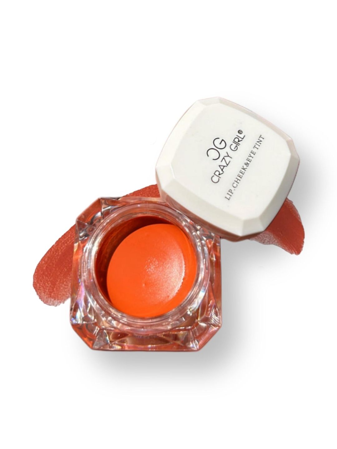 Crazy Girl 3-In-1 Waterproof Lip Cheek & Eye Tint Blush - Brown 01-picture-16