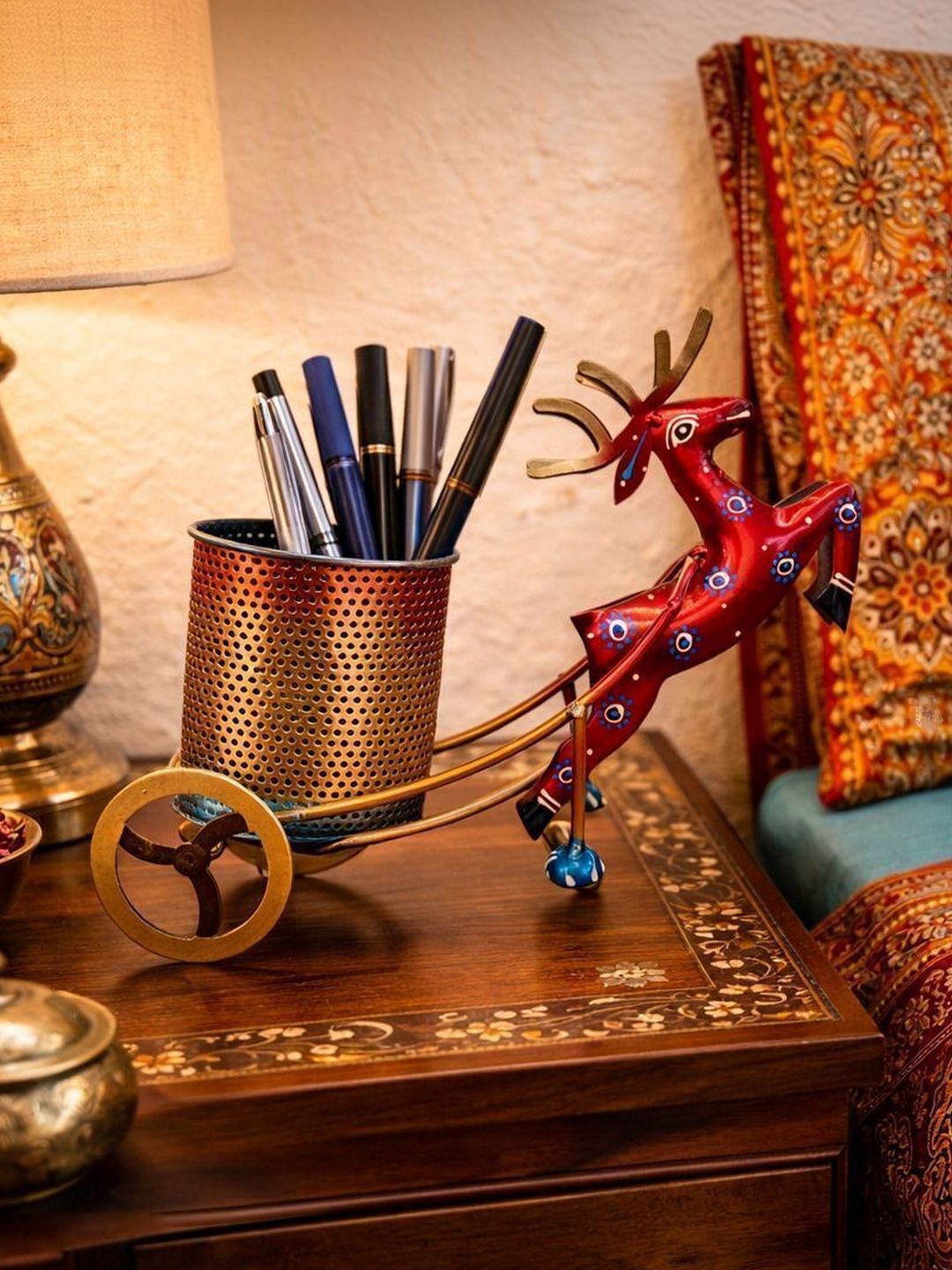 bosco Red Curio Showpiece-image-29