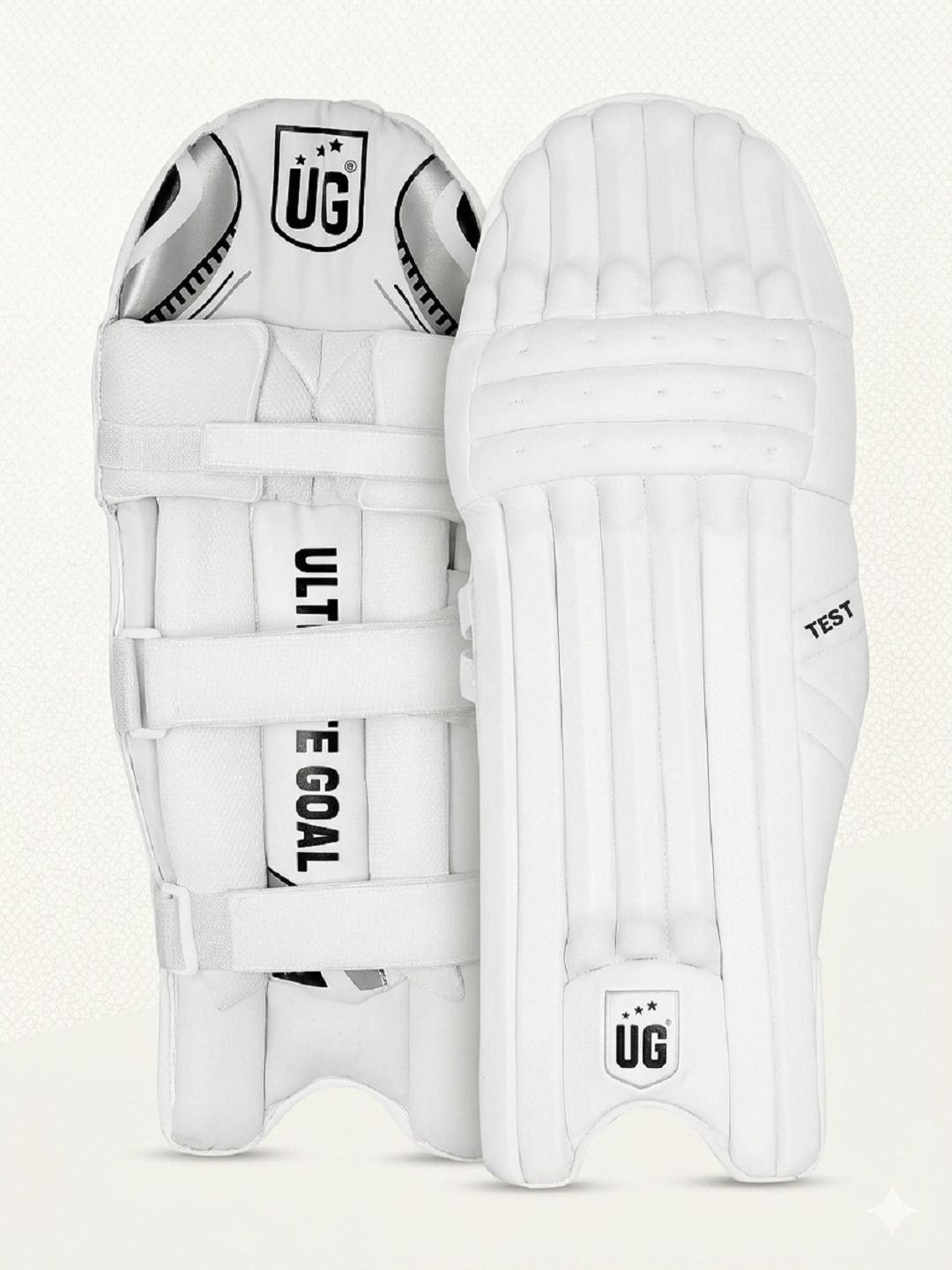 UG SPORTS Cricket Leather Batting Leg Guard-picture-29