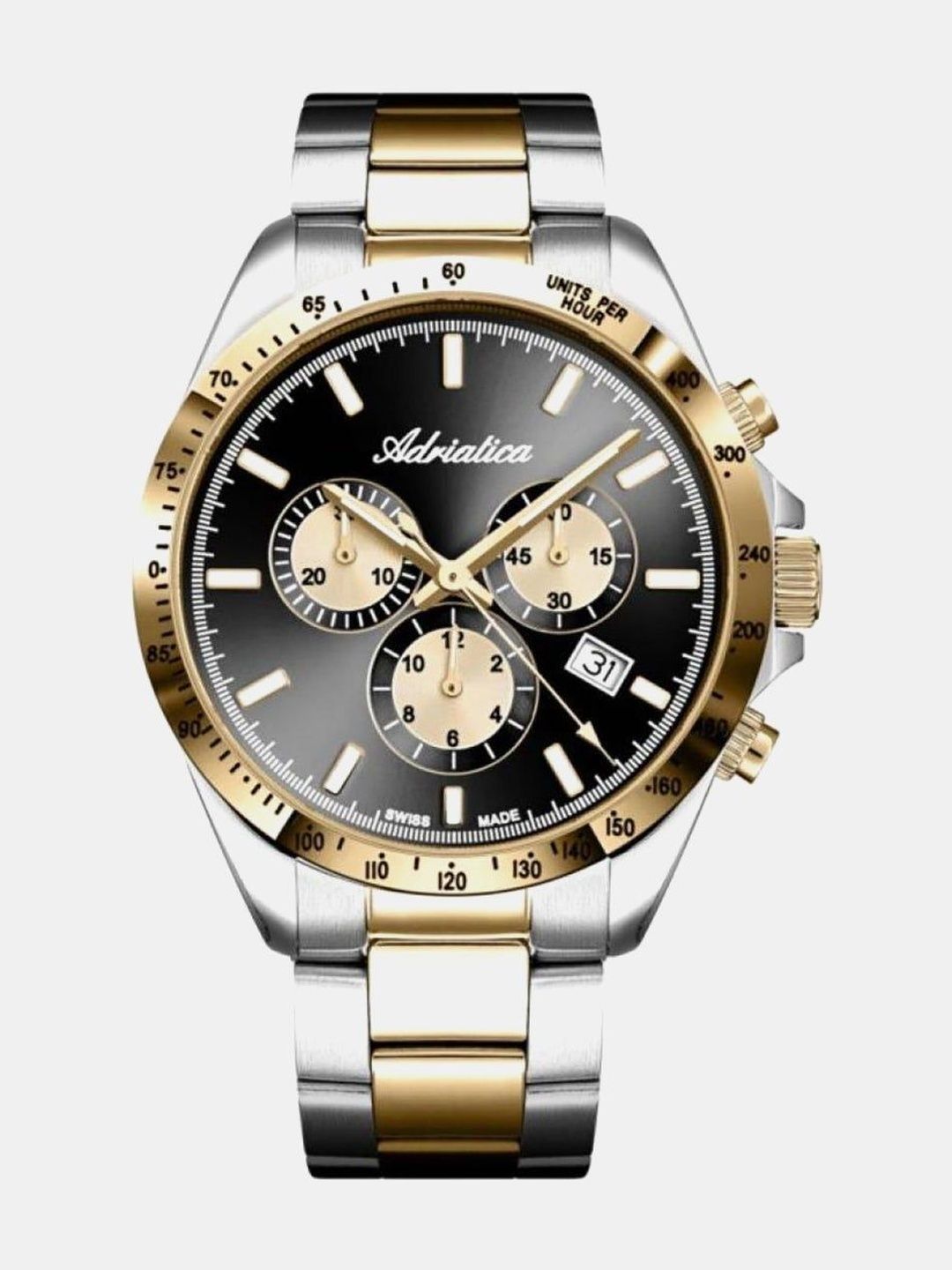 Adriatica Men Dial & Bracelet Style Straps Analogue Chronograph Watch A1053.2114CH-picture-14