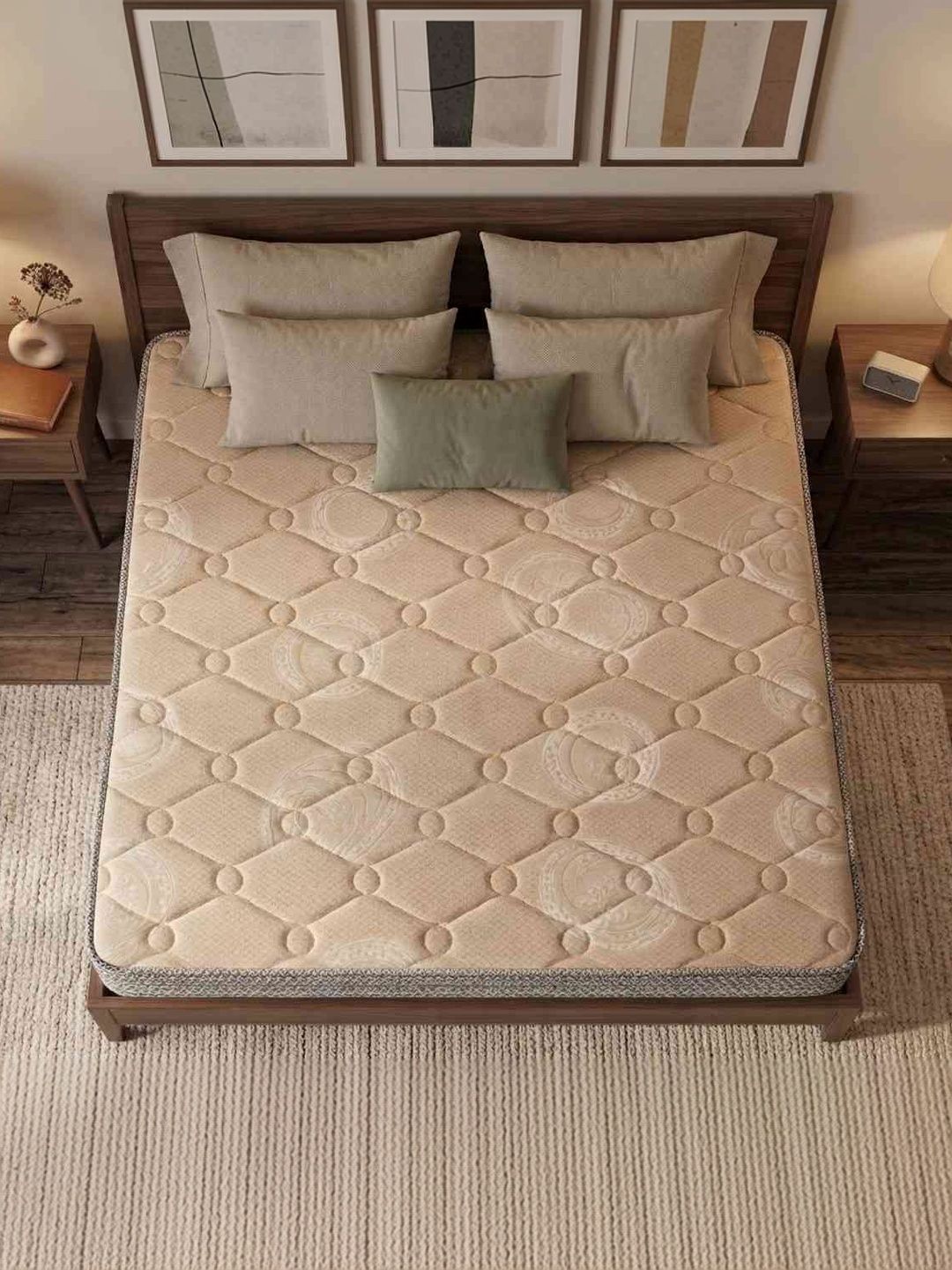 COZY CUB Beige Sag Resistant King Mattress-picture-22