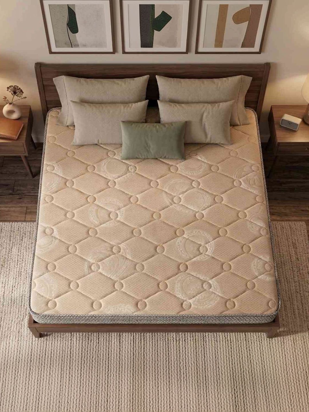 COZY CUB Beige Sag Resistant King Mattress-picture-57