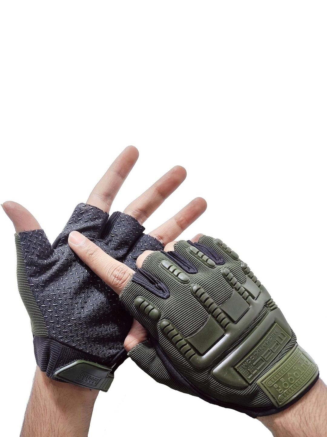 LEVOT Unisex Fingerless Gloves-picture-47