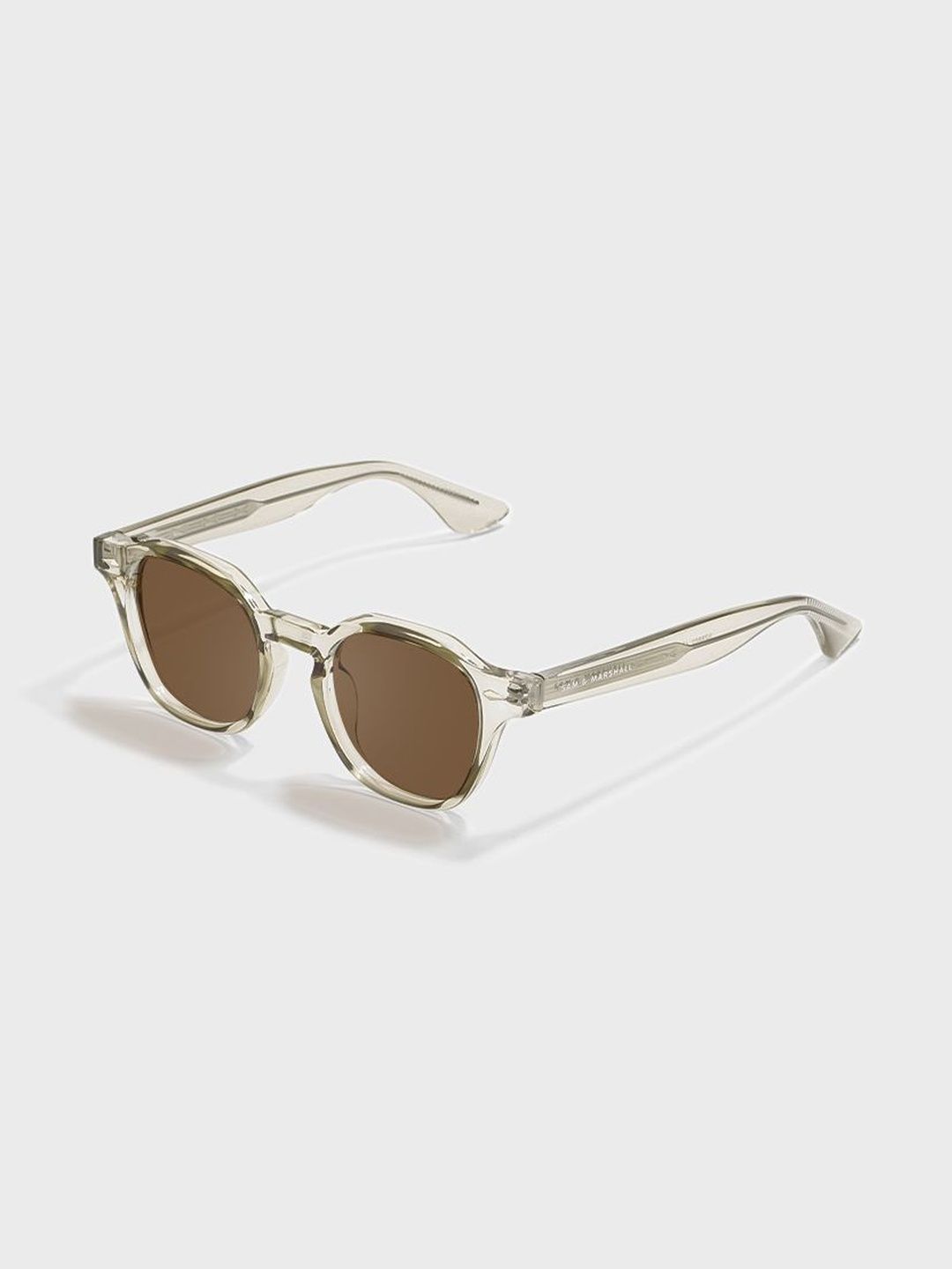 SAM & MARSHALL Unisex Brown Lens & Brown Square Sunglasses with-picture-41