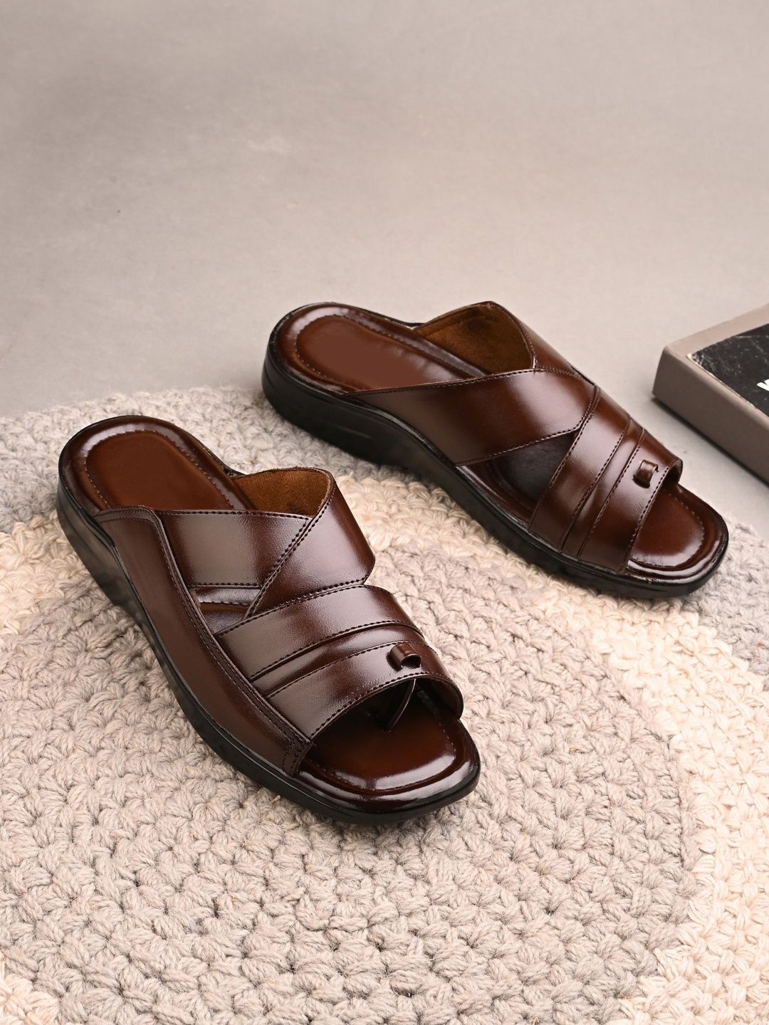 Azzaro Black Men Slip-On-picture-20