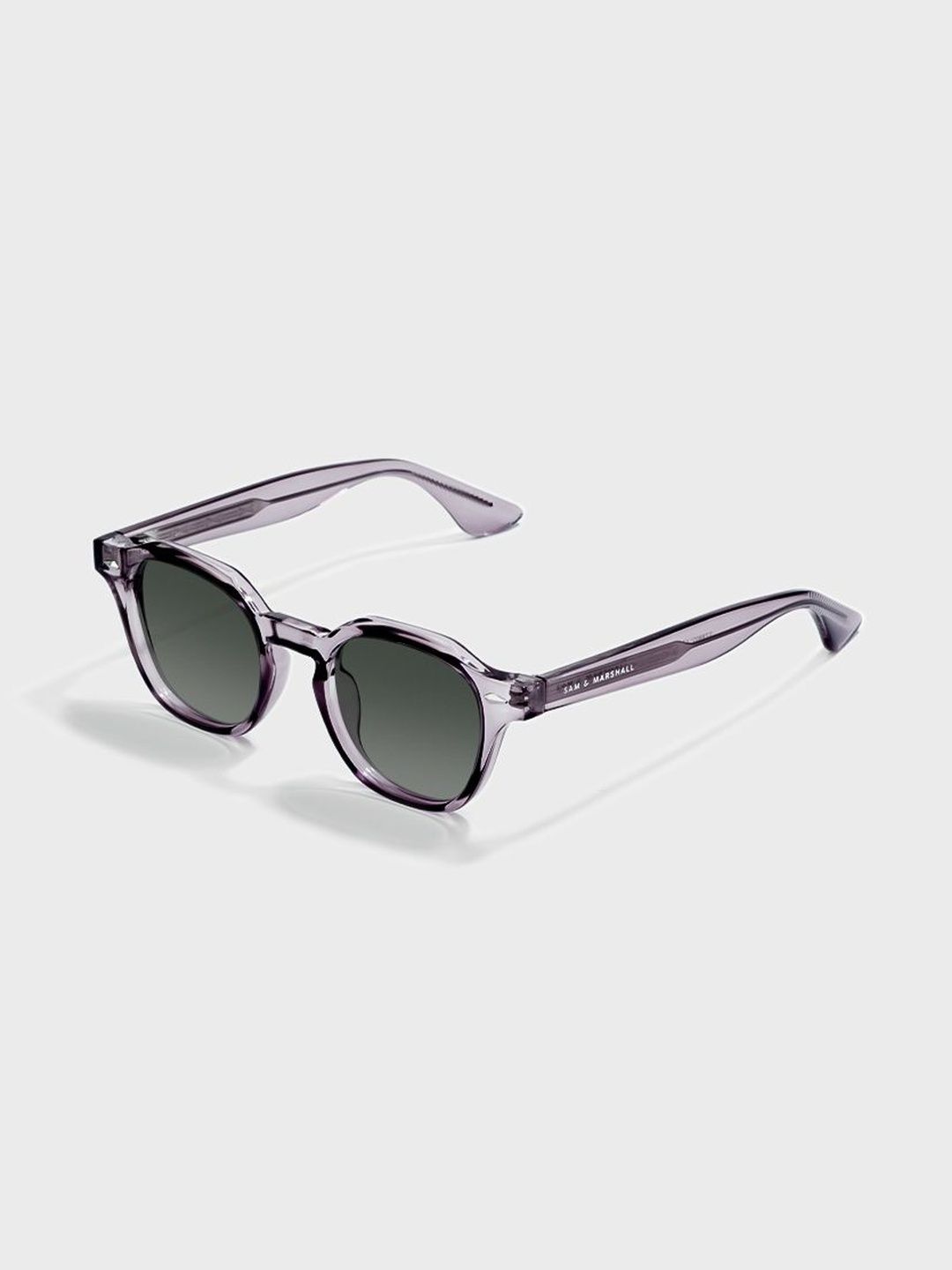 SAM & MARSHALL Unisex Mirrored Lens & Purple Square Sunglasses with-picture-43
