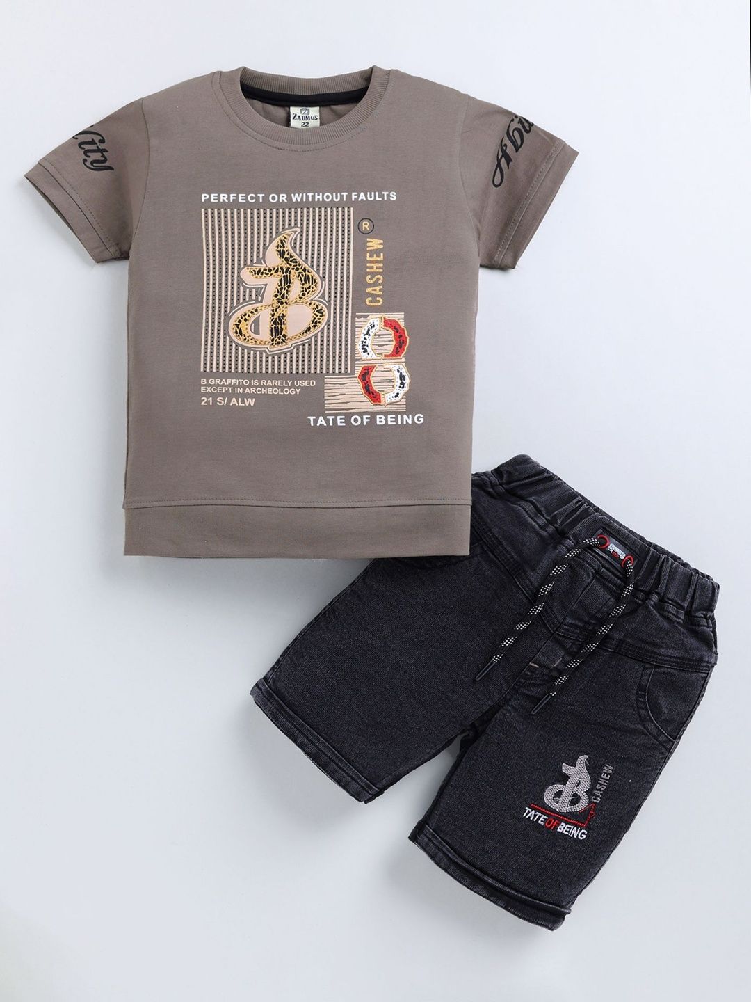 ZADMUS Boys Printed T-shirt with Shorts-picture-27