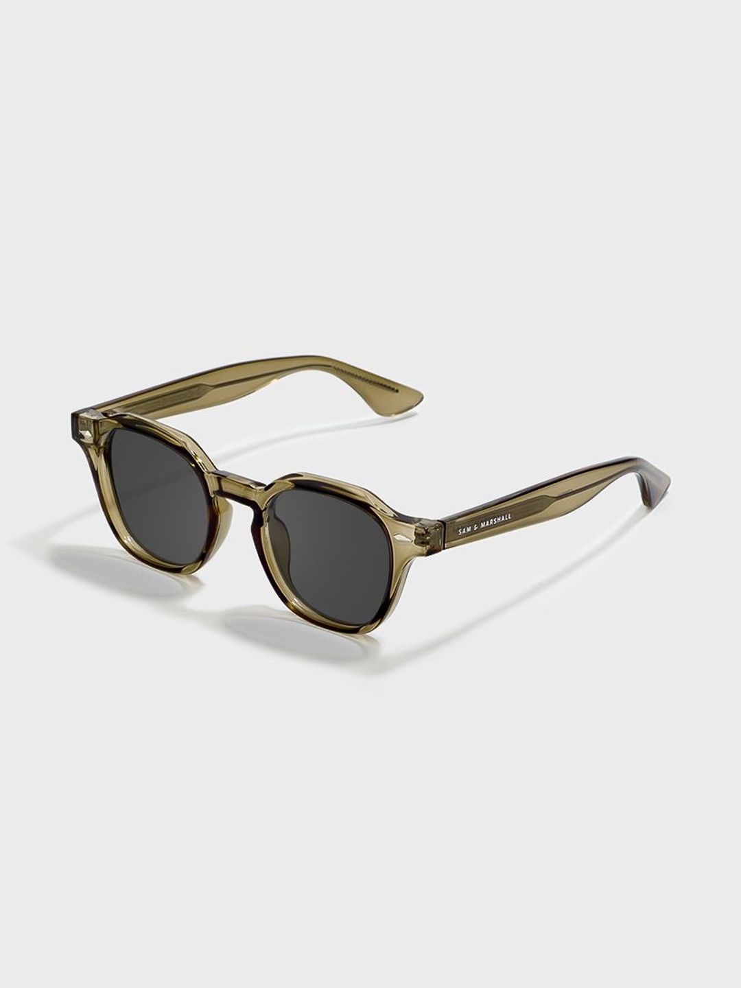 SAM & MARSHALL Unisex Black Lens & Silver-Toned Square Sunglasses with-picture-49