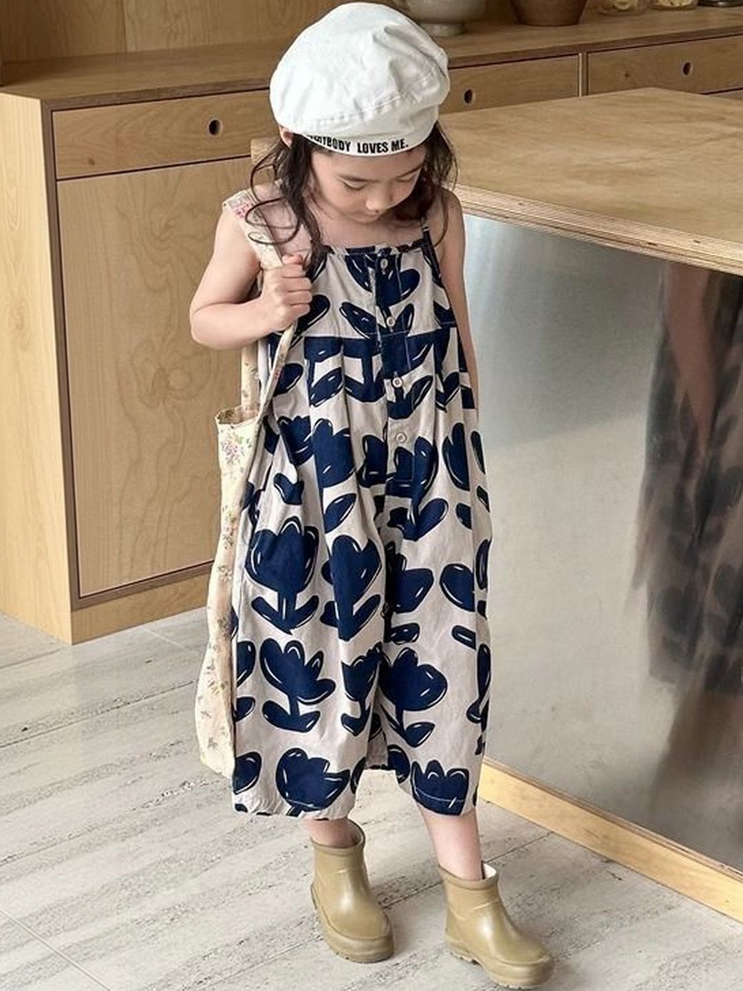 YK Girls Printed Basic Jumpsuit-picture-31