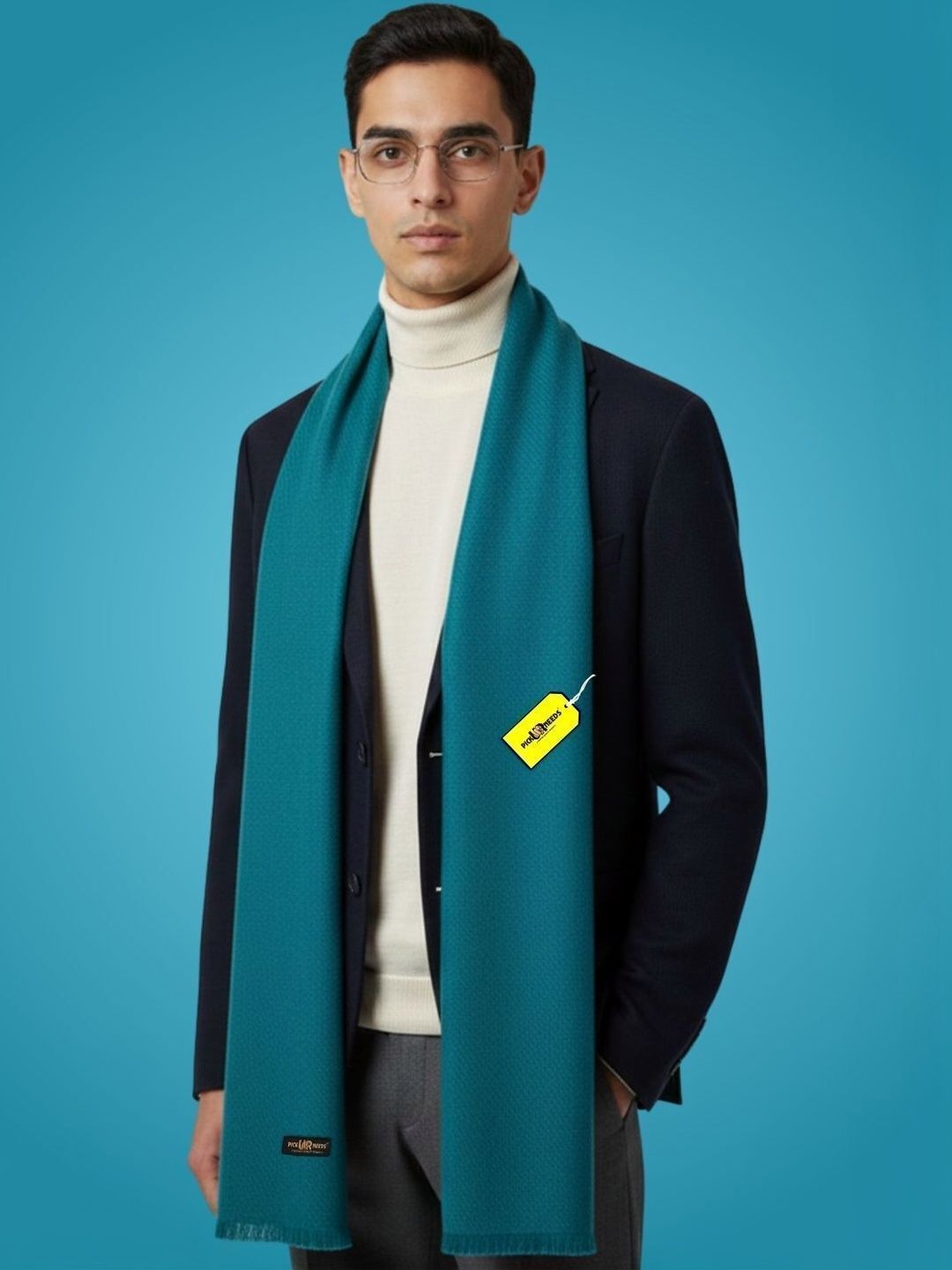 Pick Ur Needs Men Merino Wool Mufflers-picture-24