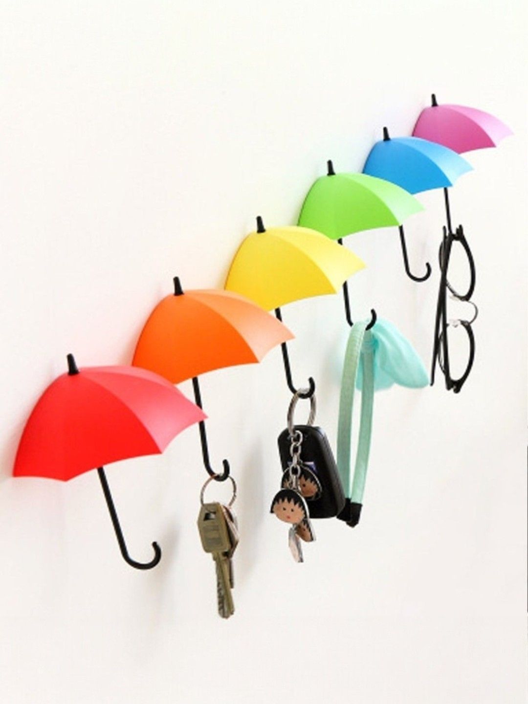 DeoDap Blue Self-Stick Hooks & Holders-picture-16