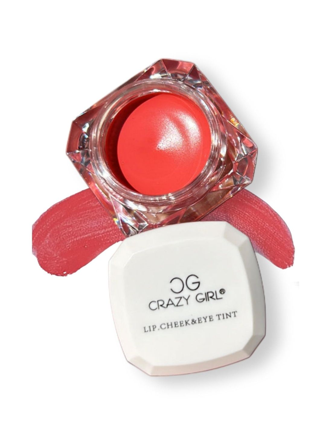 Crazy Girl 3in1 Eye Cheek And Lip Blush Mousse Cream Gel Tint - 5g - Twinkle Coral-picture-36
