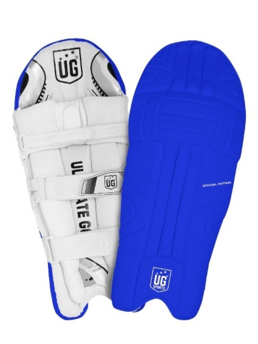 UG SPORTS Cricket Leather Batting Leg Guard-image-3
