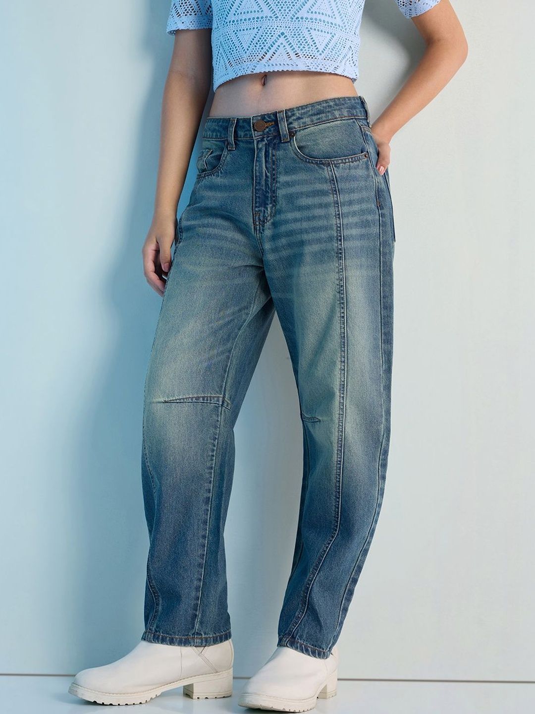DILLINGER Women Jean Mid-Rise Light Fade Jeans-picture-38