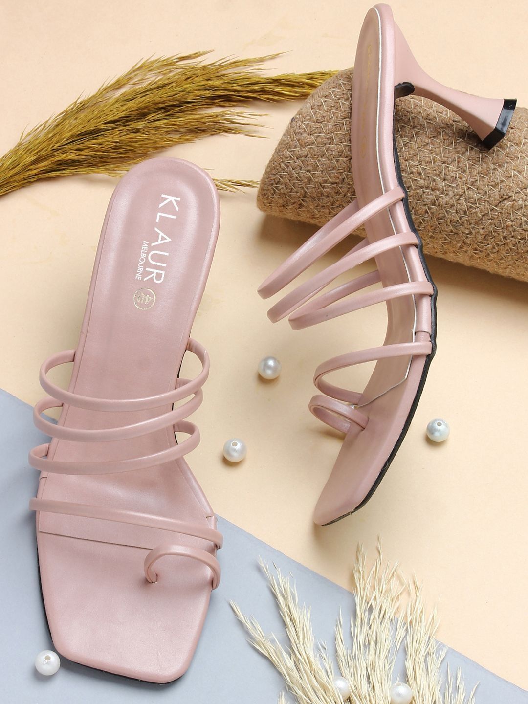 Klaur Melbourne Party Slim Heeled Mules-picture-55