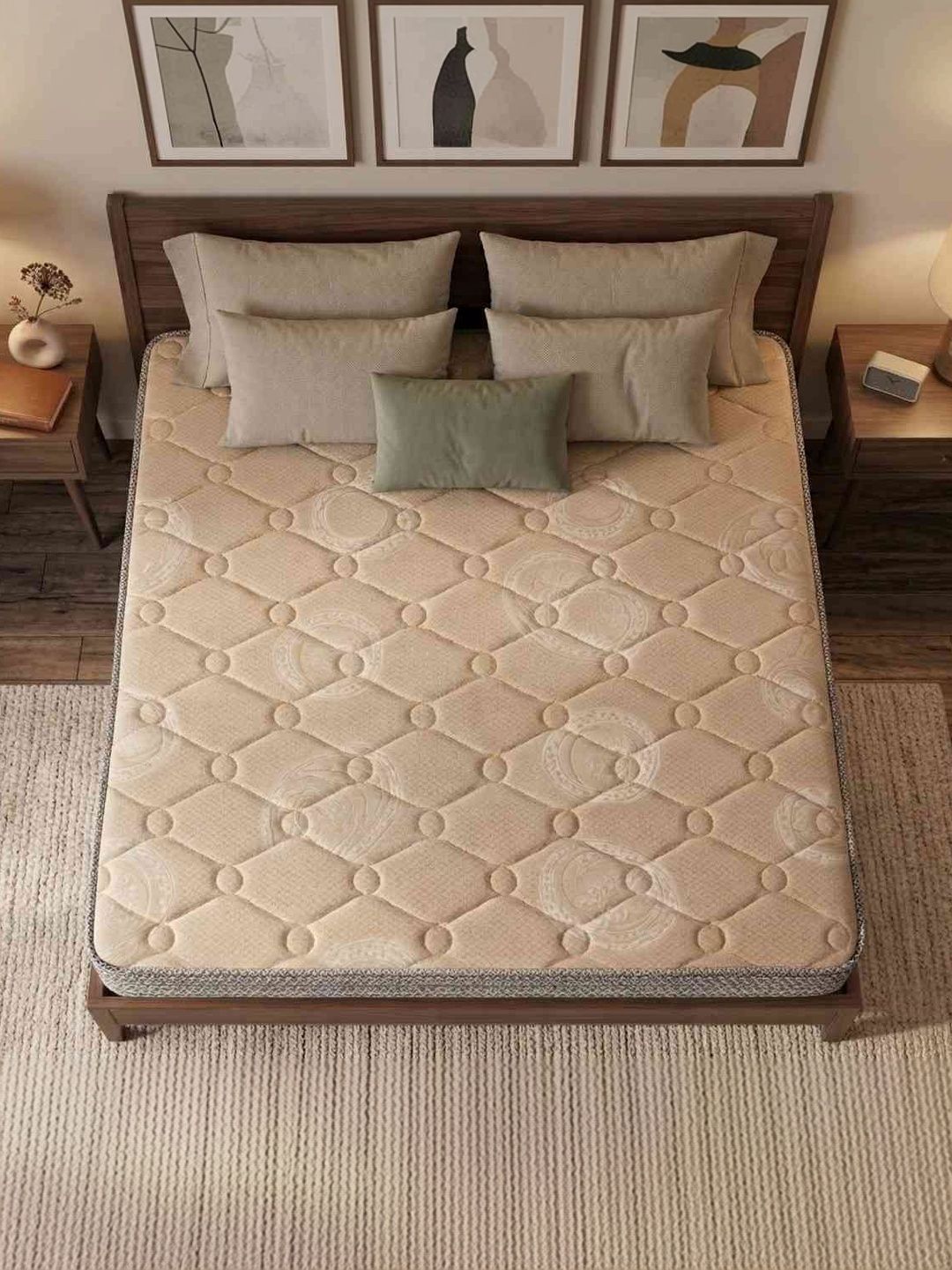 COZY CUB Beige Sag Resistant King Mattress-picture-14
