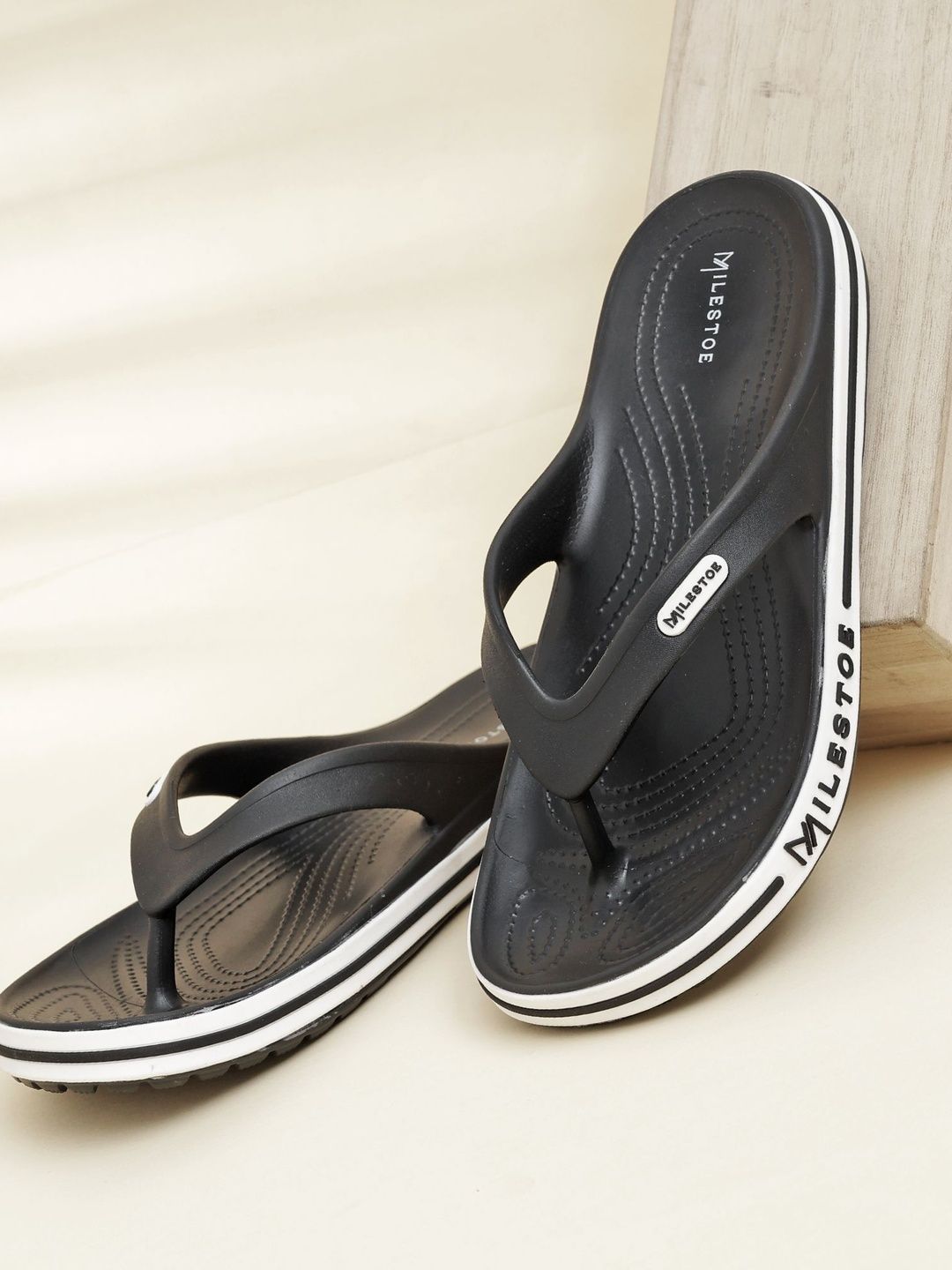 MILESTOE Men Striped Thong Flip-Flops-picture-50