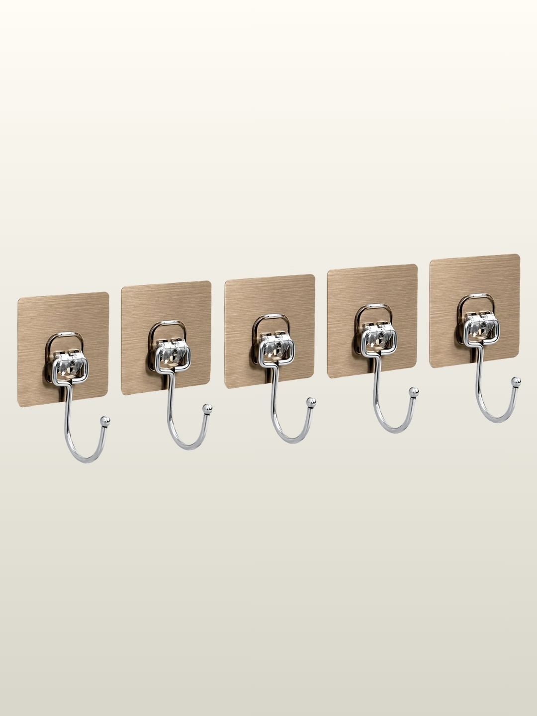Klivon 5-Pcs Self-Adhesive Wall Hooks-picture-35