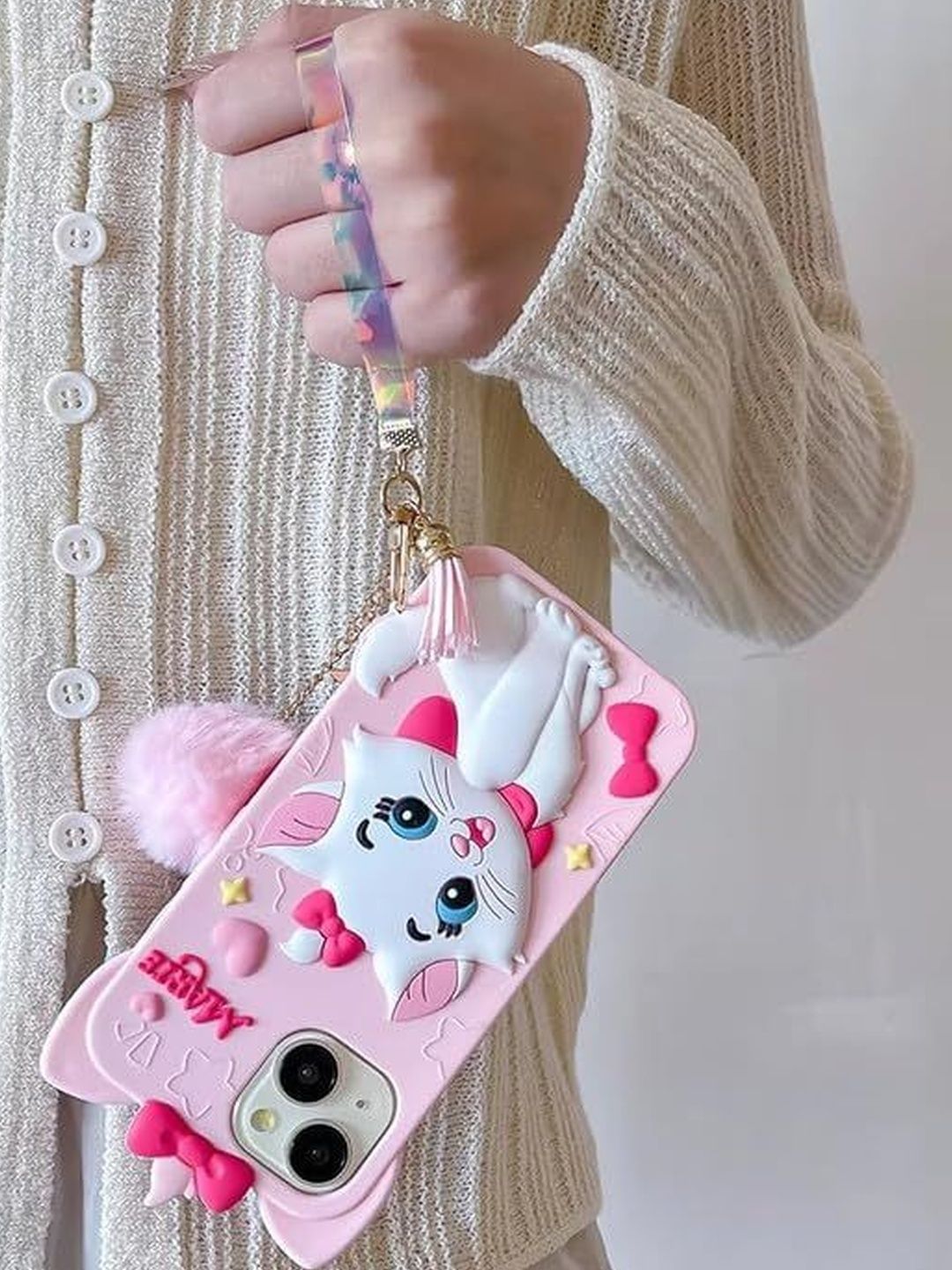 COVERLY Cartoon Characters Printed iPhone 12 Pro Max Back Case Mobile Accessories-picture-0