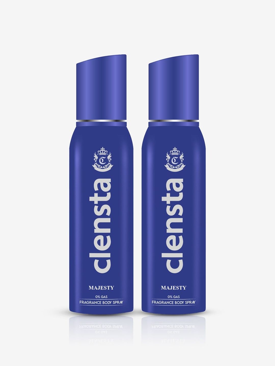 Clensta Men Set Of 2 Majesty Long Lasting Fragrance Body Spray - 150 ml Each-image-29
