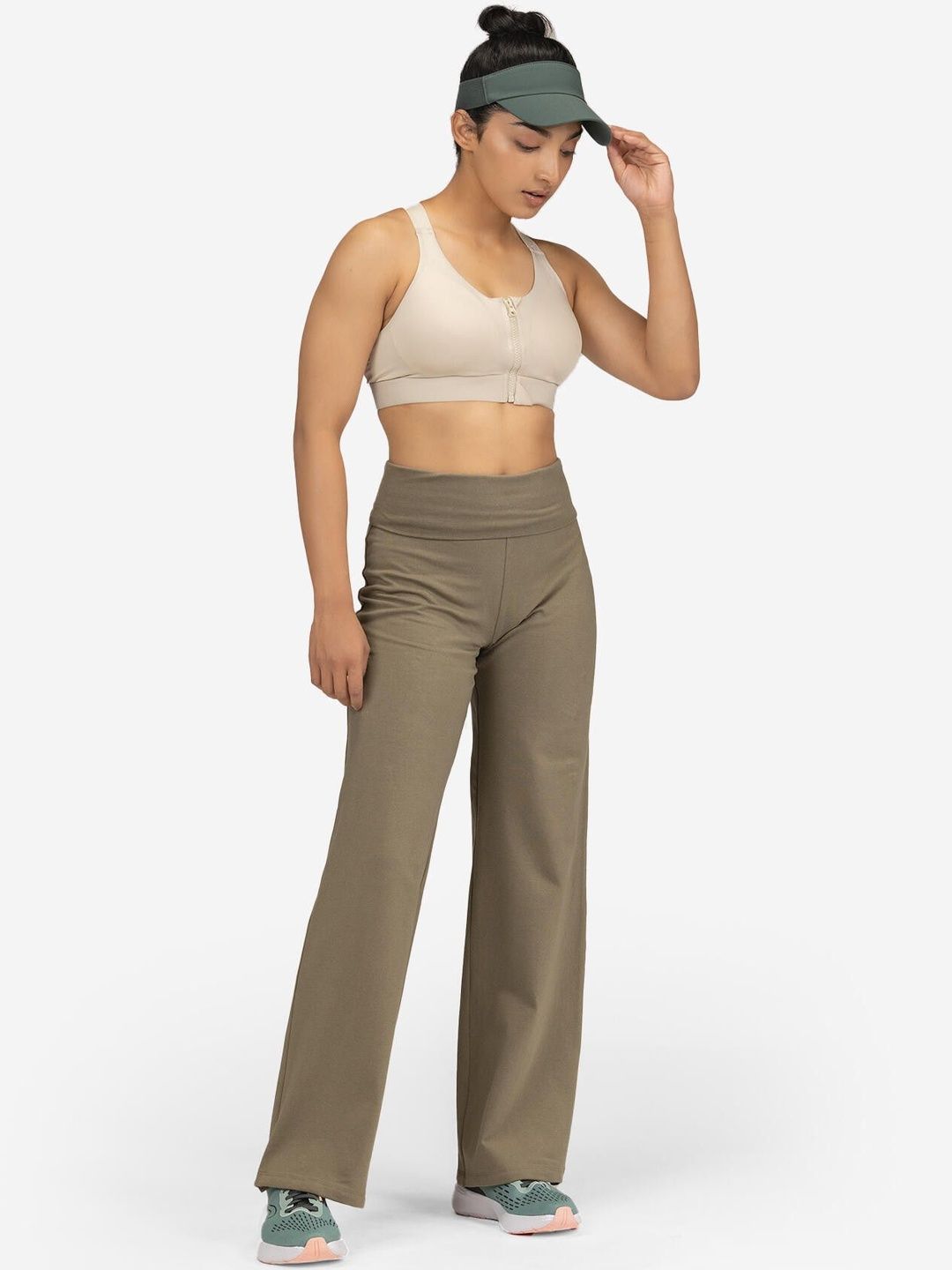 Decathlon Women Cotton Regular Trousers-picture-52